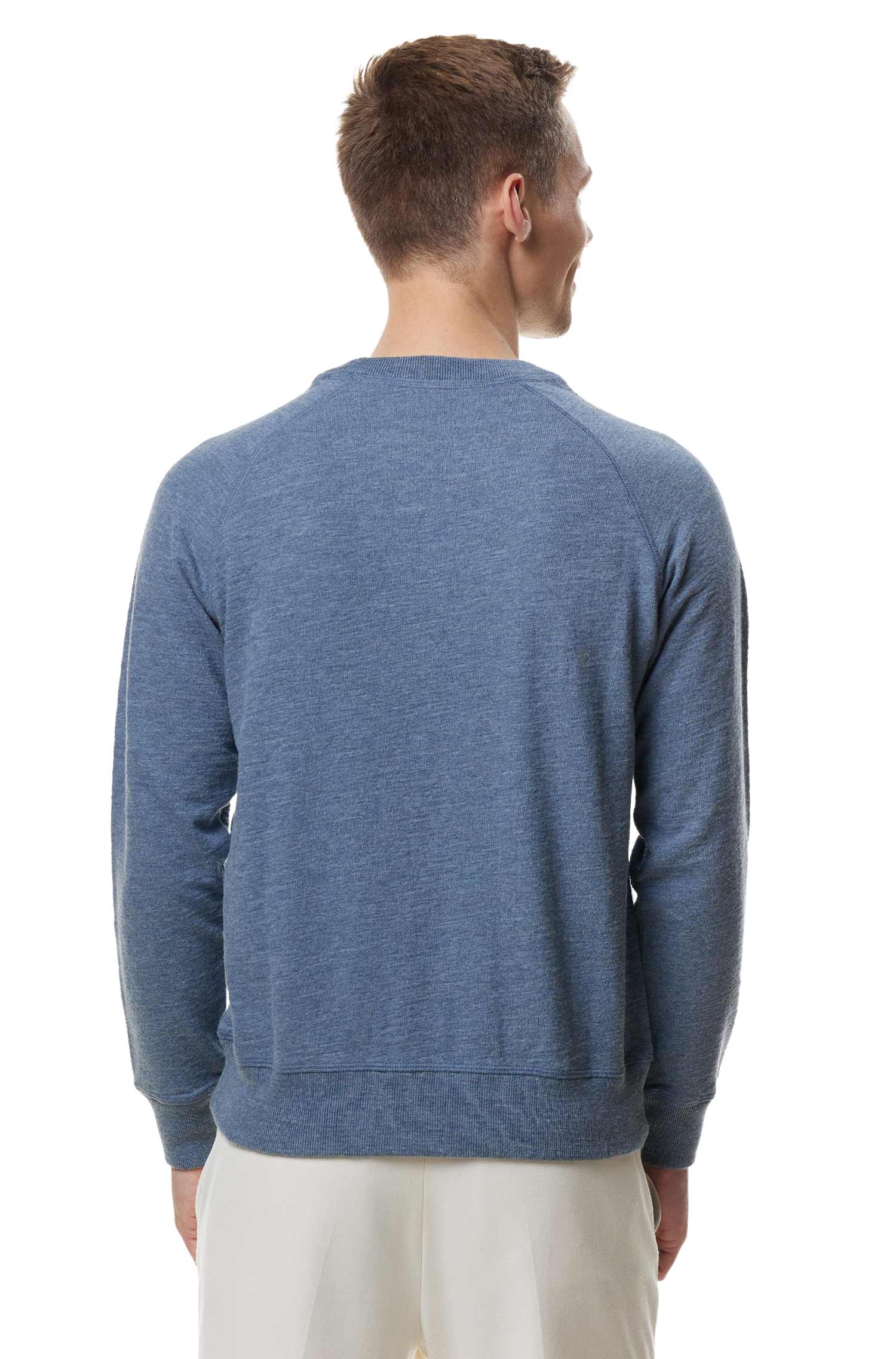 Alpaka Pullover JANIS aus Royal Alpaka-Baumwoll-Mix-indigo