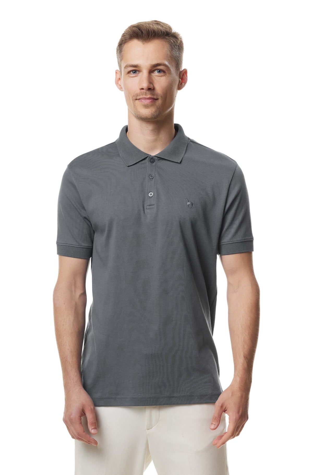 Poloshirt UNI-graphitgrau
