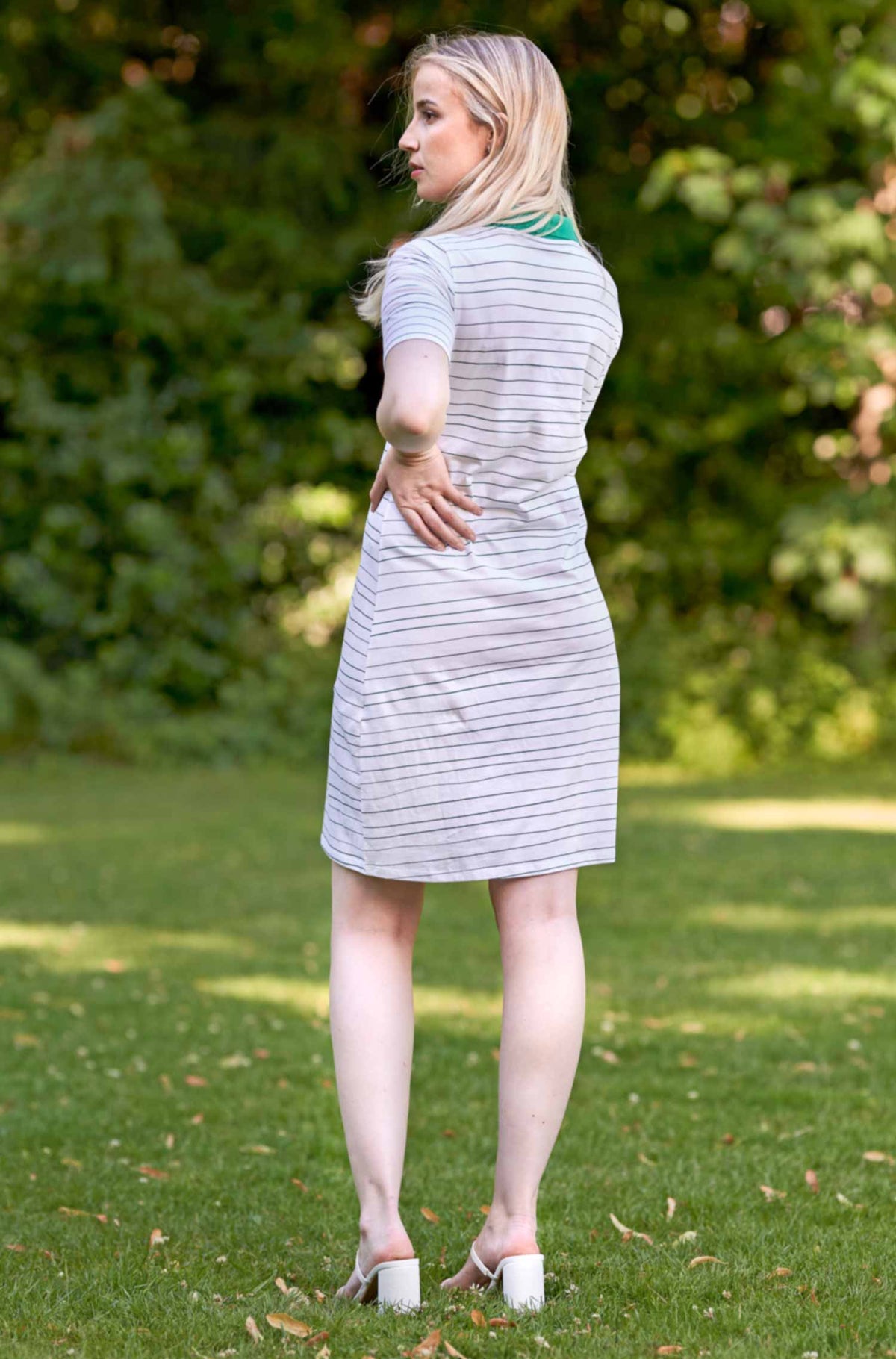 Kleid LINEAS-sommergrün