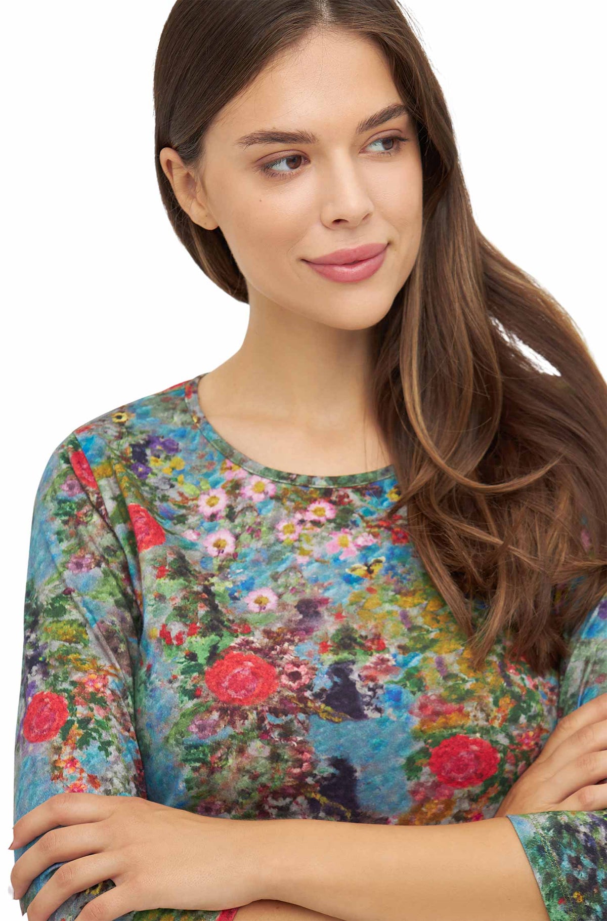 Tunika Shirt CATALINA-summer garden