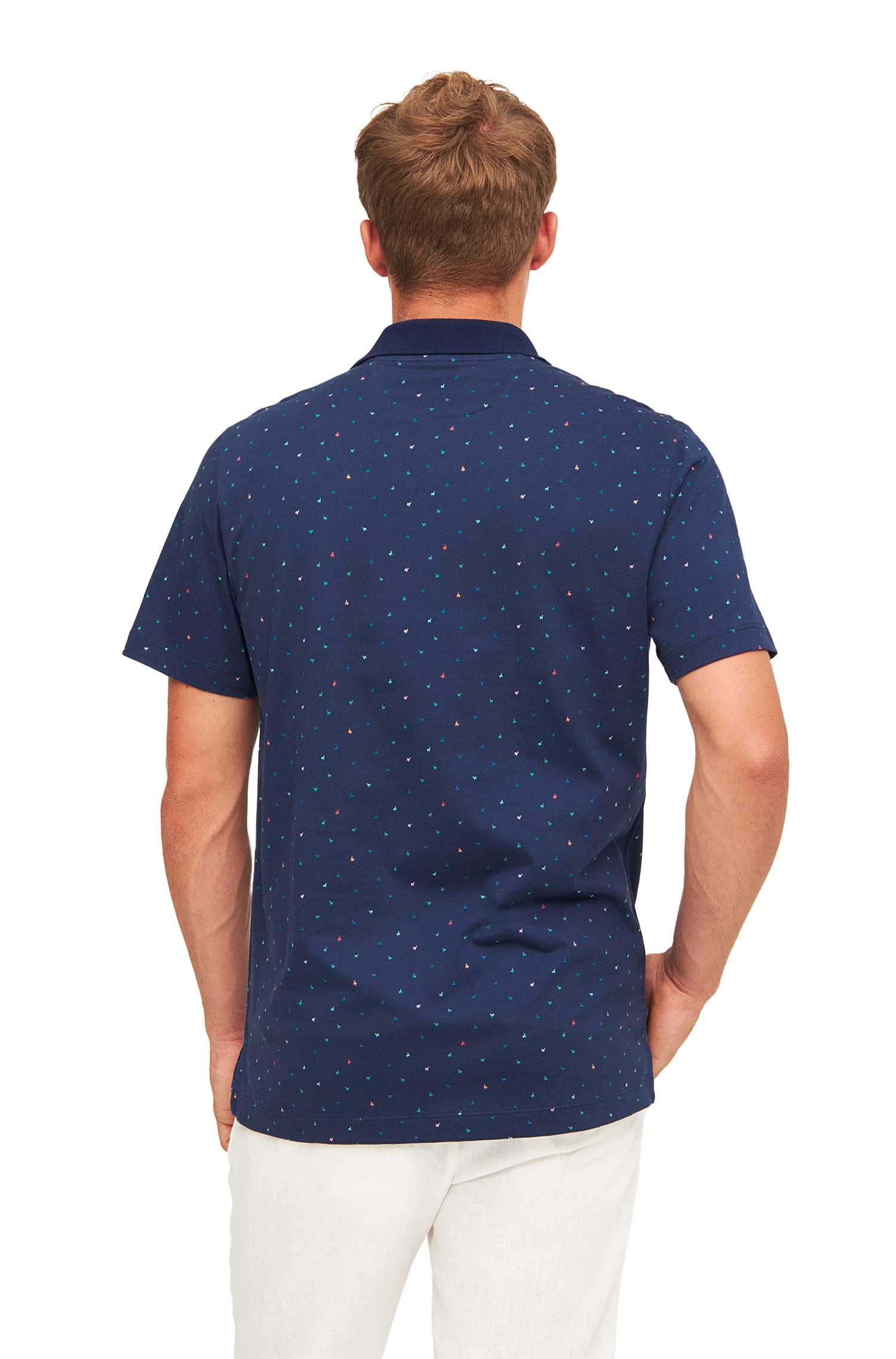 Herren Polo-Shirt ALPAQUITAS aus Bio-Pima-Baumwolle-navy