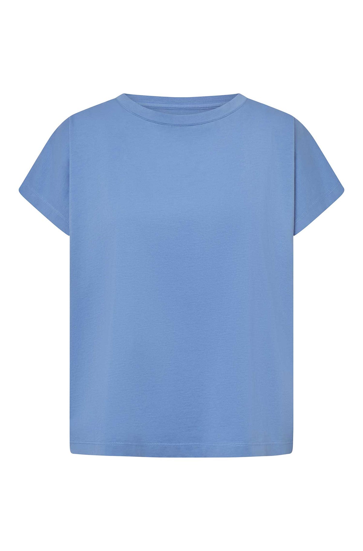 T-Shirt BOXY-pazifikblau