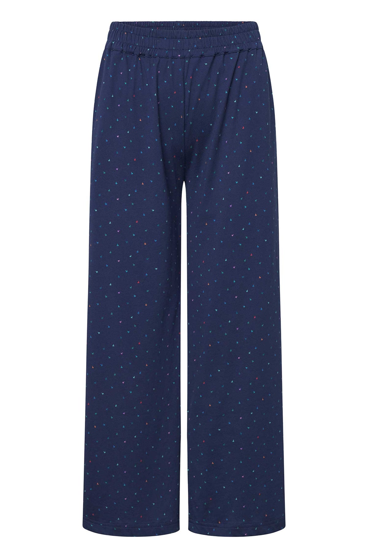 Hose ALPAQUITAS aus Bio-Pima-Baumwolle-navy