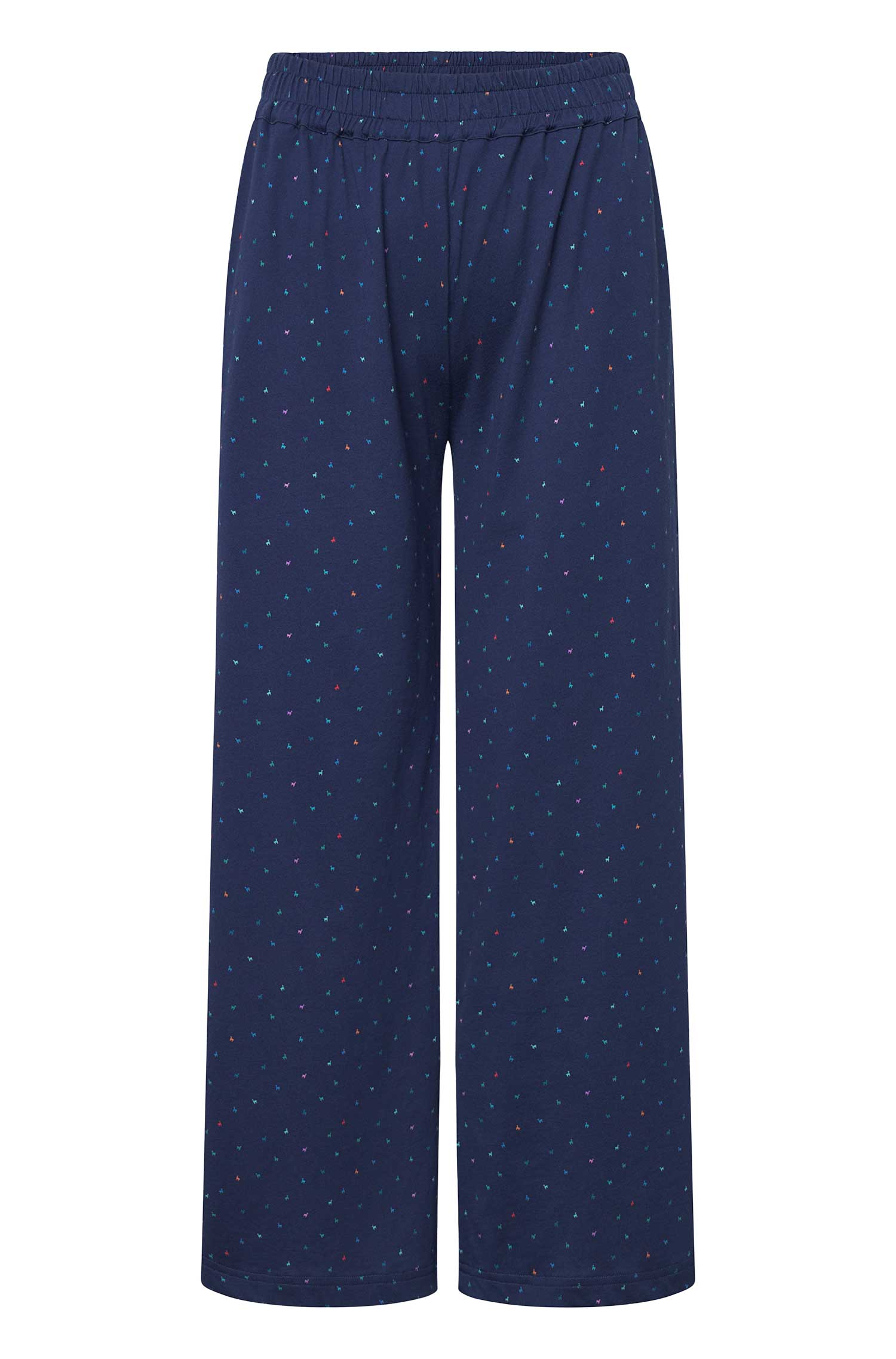 Hose ALPAQUITAS aus Bio-Pima-Baumwolle-navy