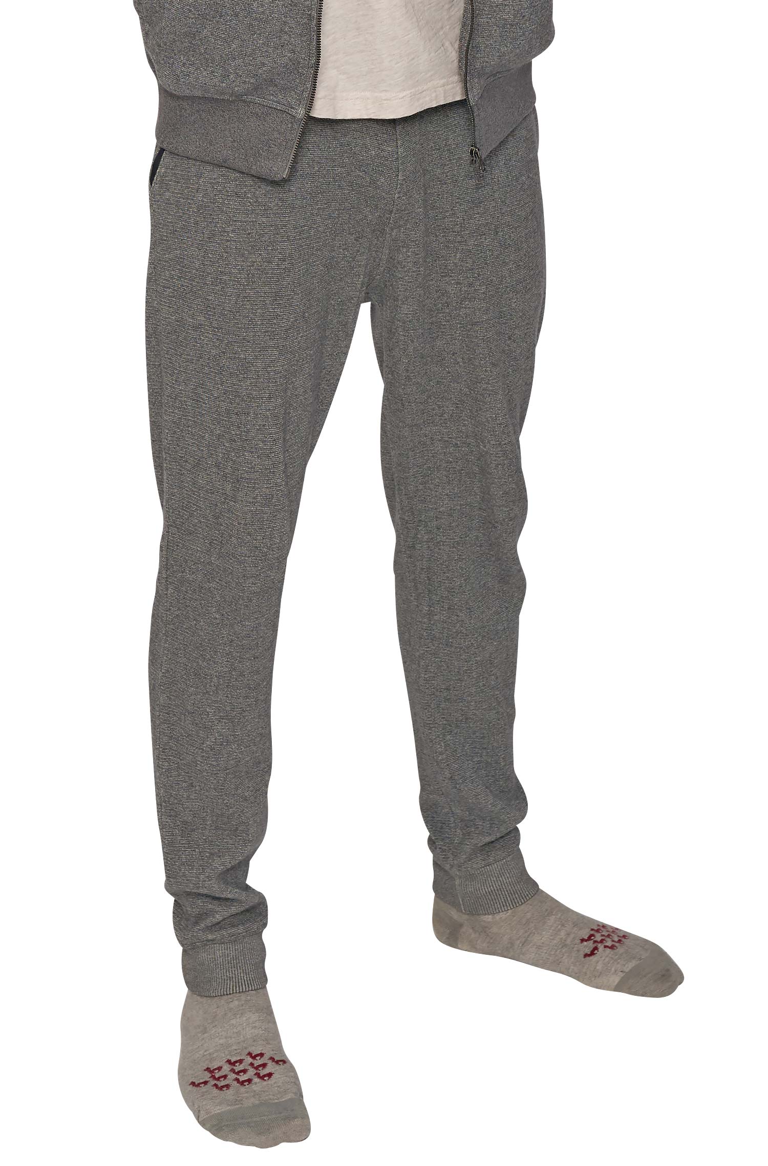 Alpaka Jogginghose aus 10% Royal Alpaka & 90% Pima Bio Baumwolle-anthrazit