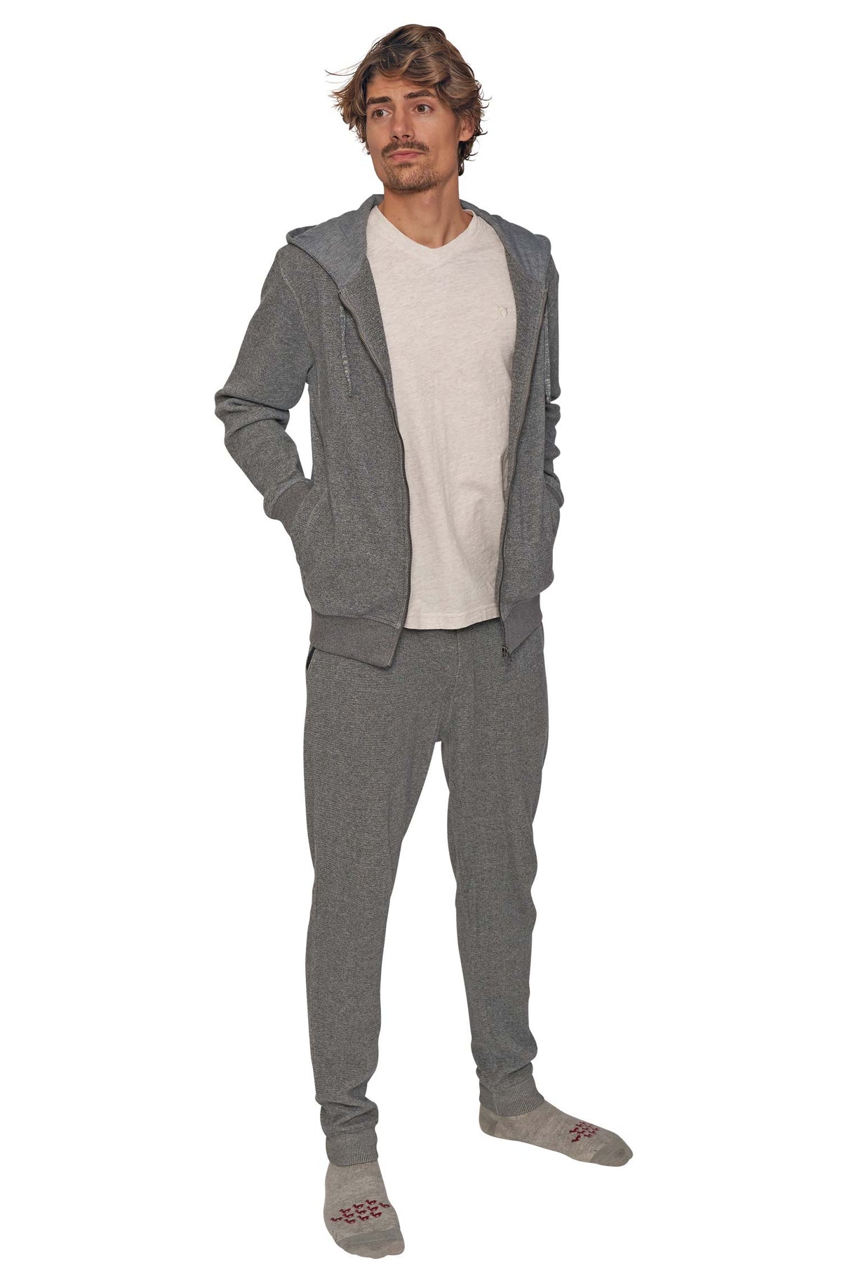 Alpaka Jogginghose HOODY-anthrazit