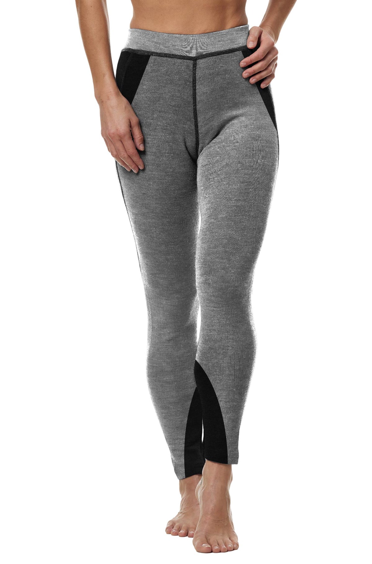Alpaka Leggings THERMO-grau