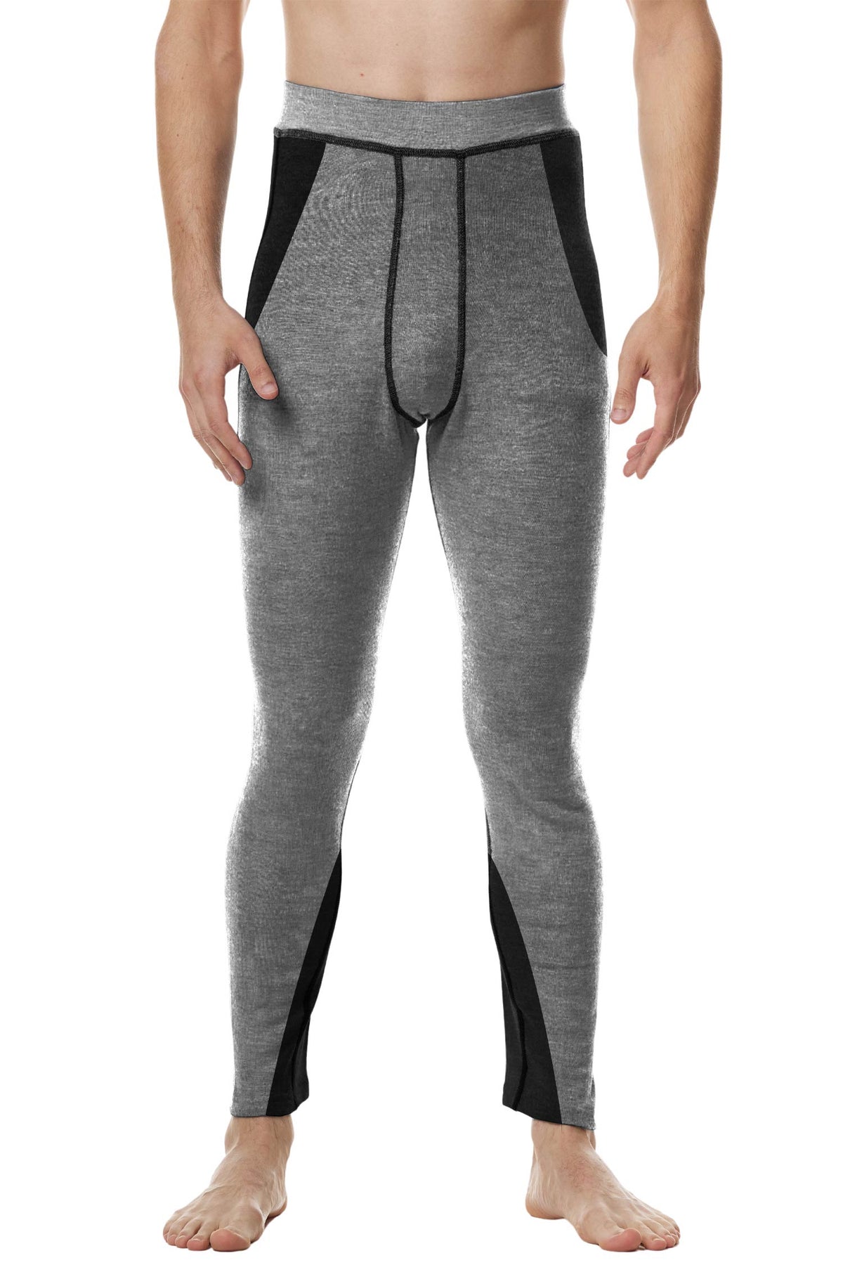 Alpaka Hose THERMO-grau
