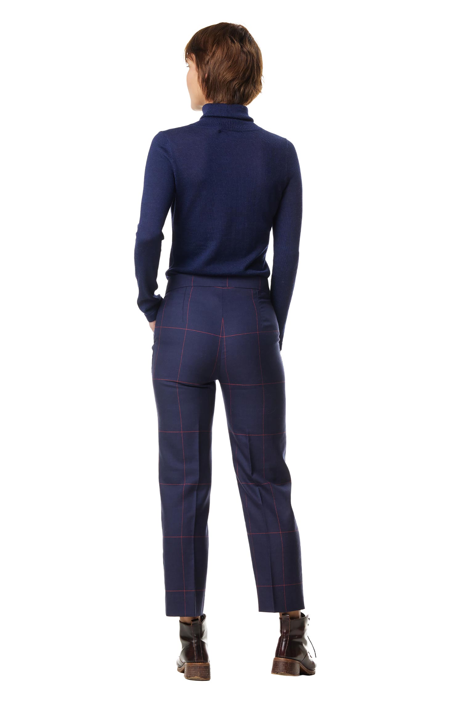 Hose PERDON aus 50% Baby Alpaka-midnight blue