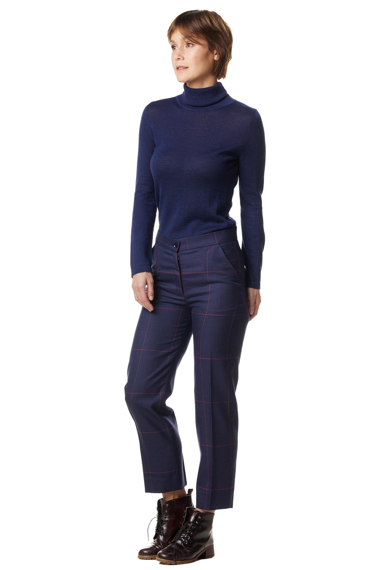 Hose PERDON aus 50% Baby Alpaka-midnight blue