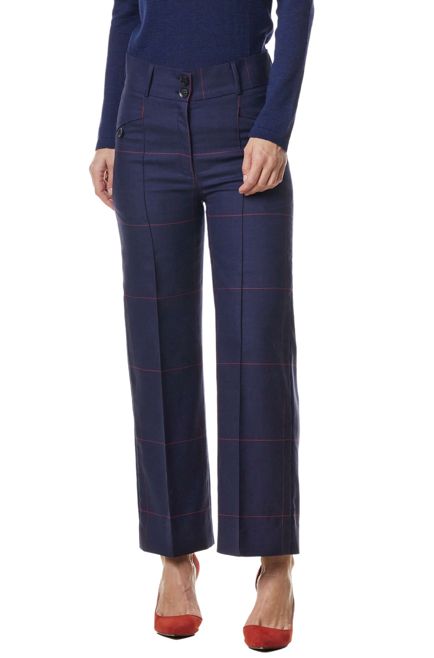 Marlenehose PERDON-midnight blue