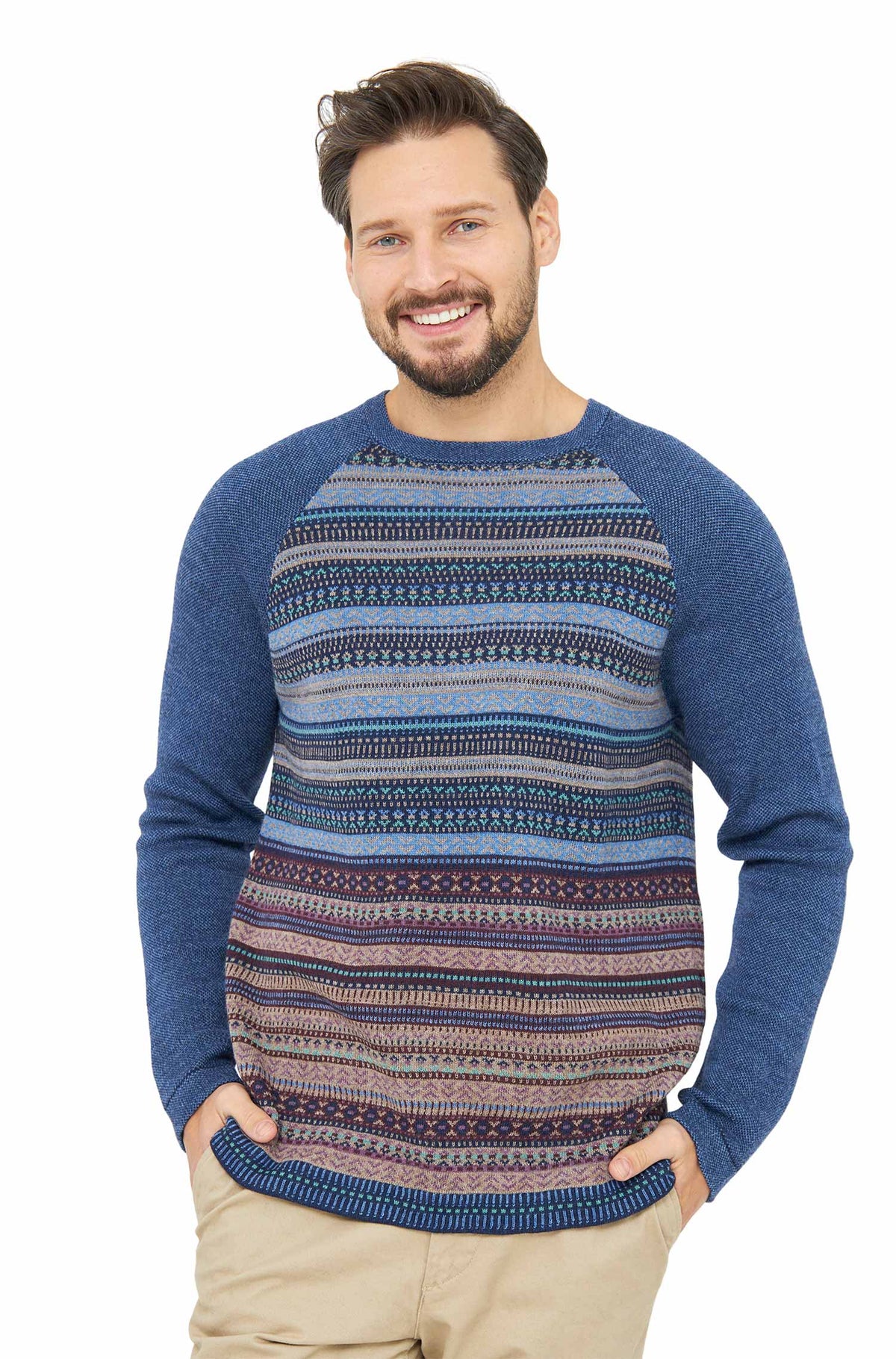 Alpaka Pullover DARIO-multi