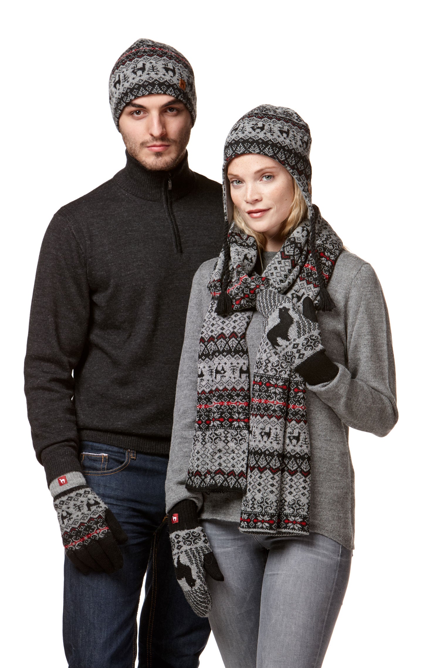 Alpaka Schal ANDEN VIENTOS aus 100% Baby Alpaka-anden vientos