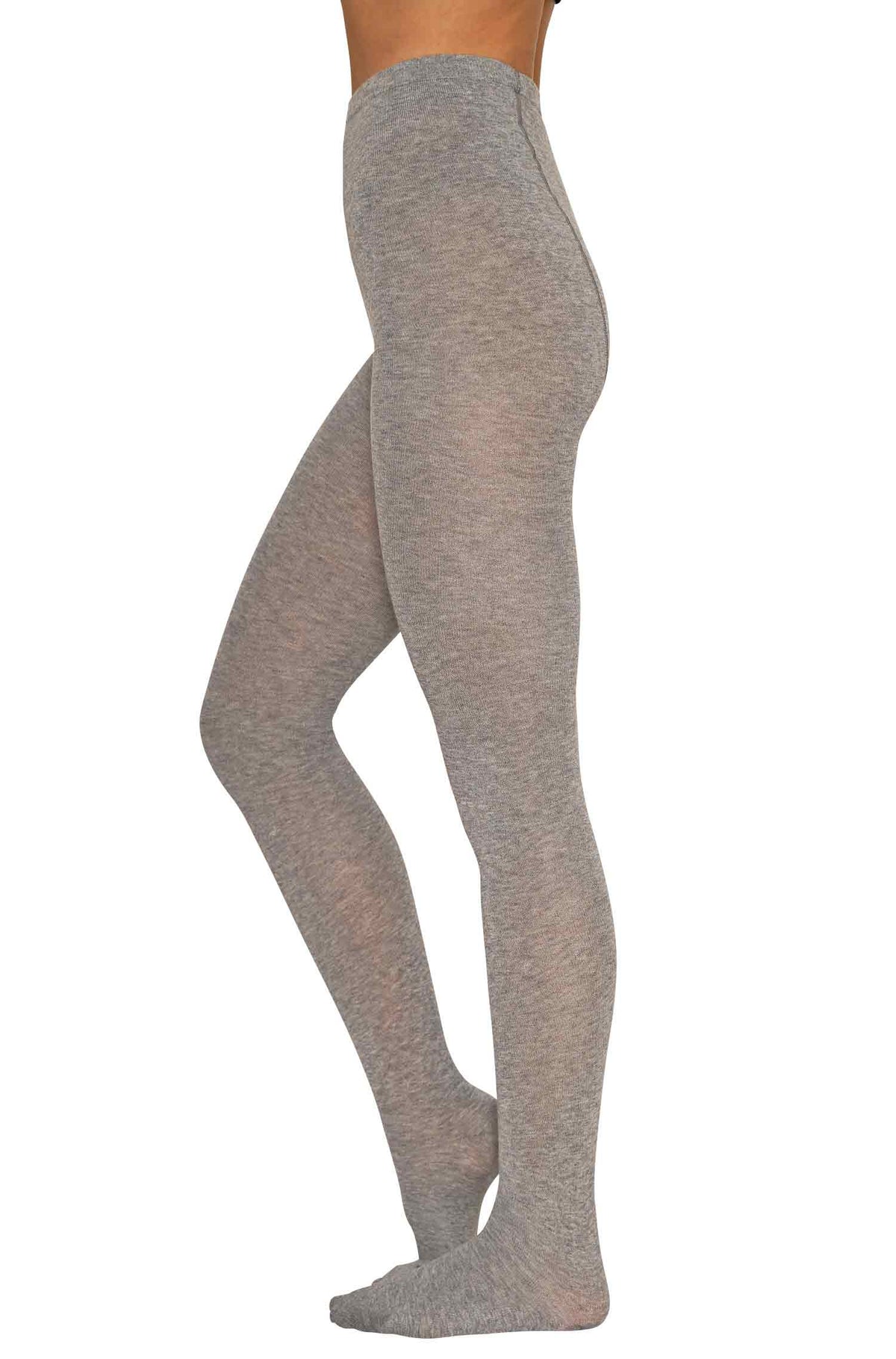 Alpaka Strumpfhose THERMO-grau