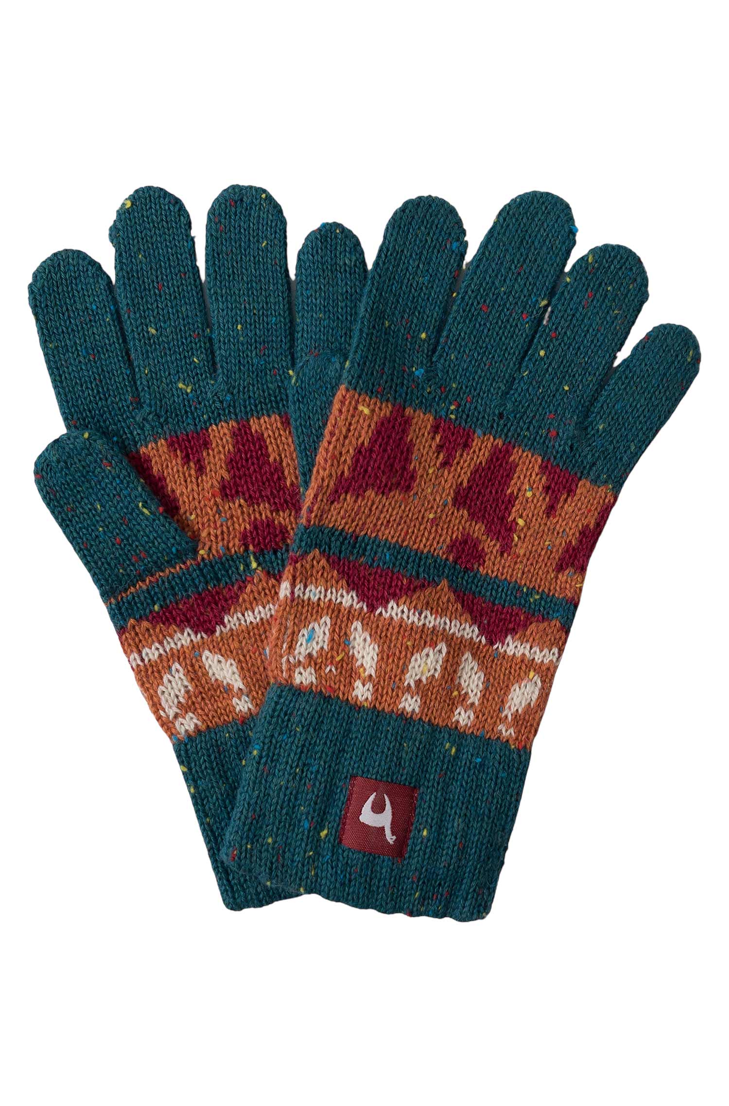 Alpaka Fingerhandschue ELI (Kinder 4-12 Jahre)-orange