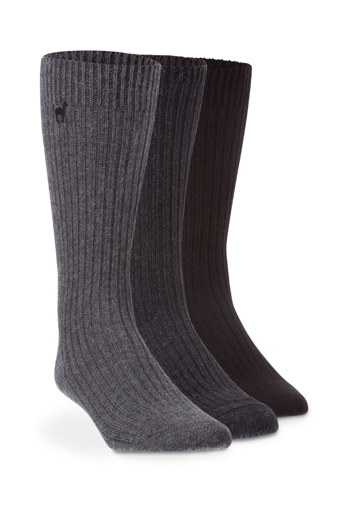 Alpaka Socken PREMIUM aus 70% Baby Alpaka & 25% Baumwolle-grau