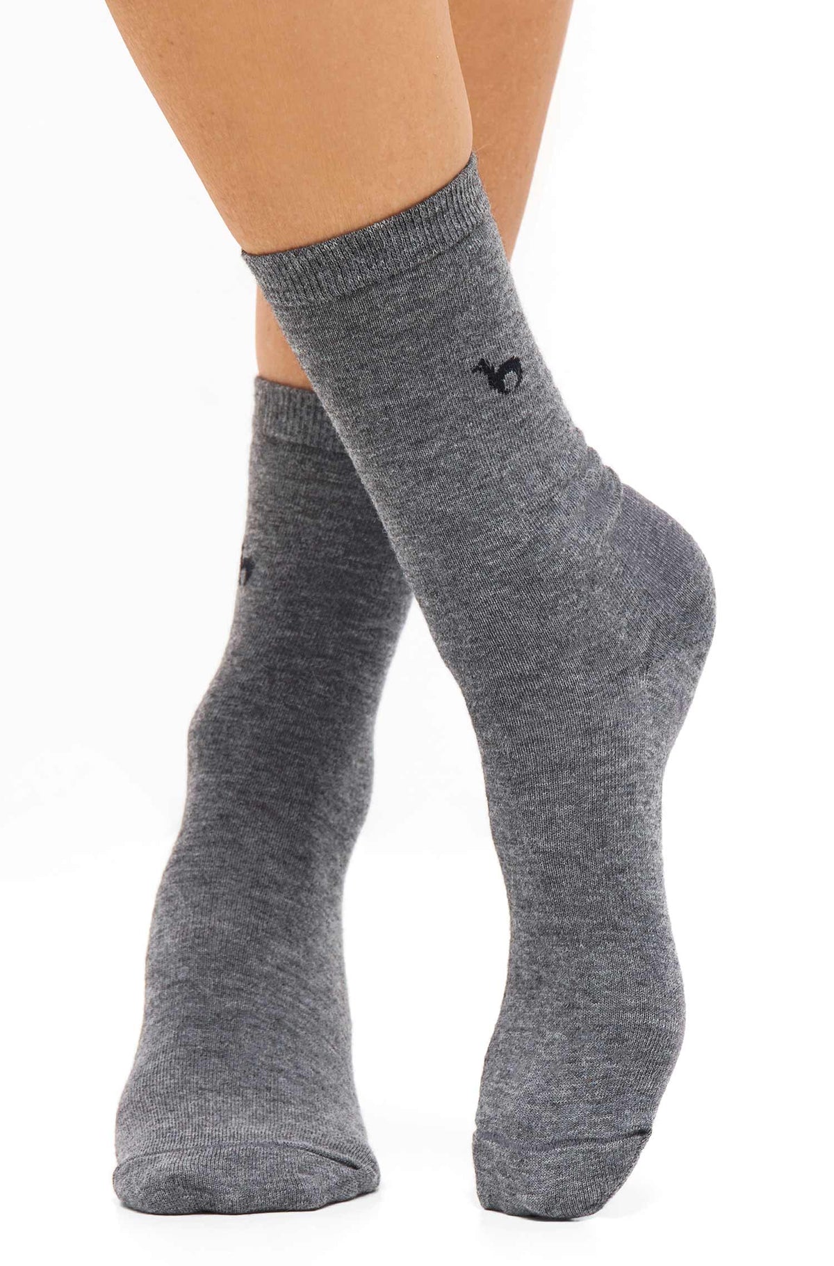 Alpaka Socken BUSINESS-grau
