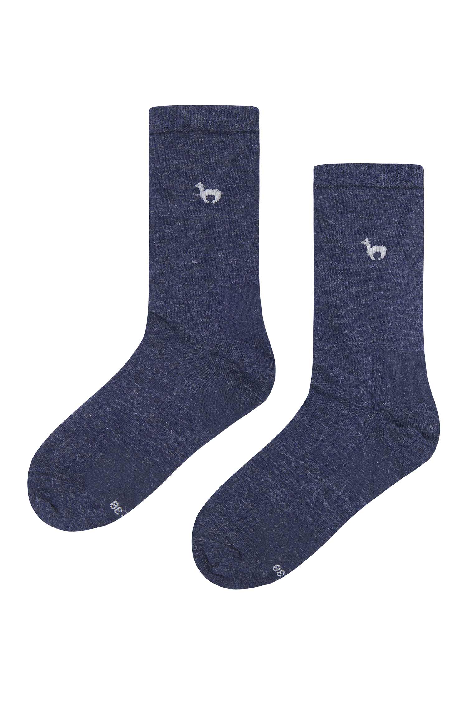 Alpaka Socken BUSINESS PREMIUM 6er Pack aus 70% Alpaka & 20% Baumwolle-saturnblau