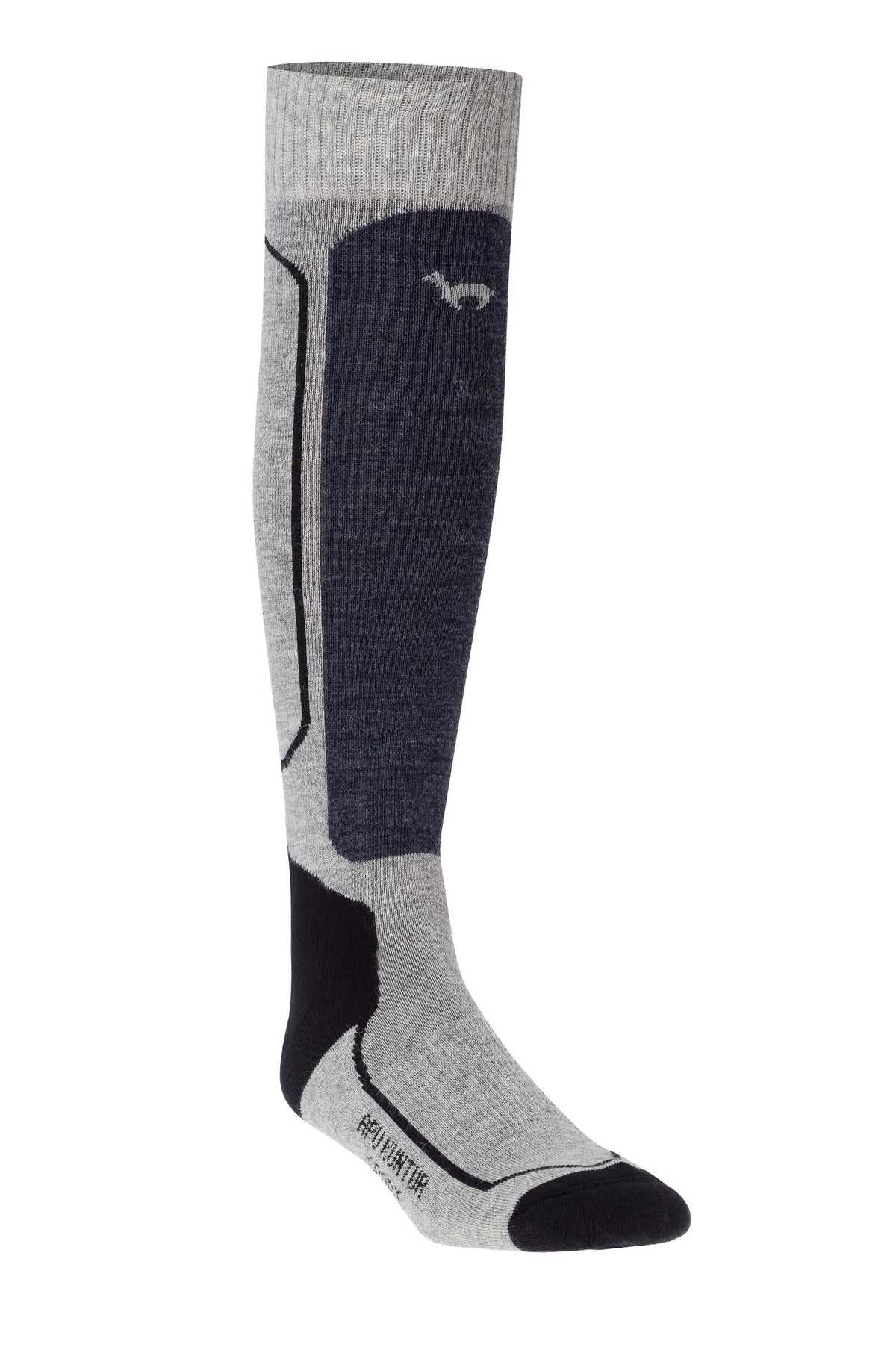 Alpaka Socken SKI- & SPORT-grau
