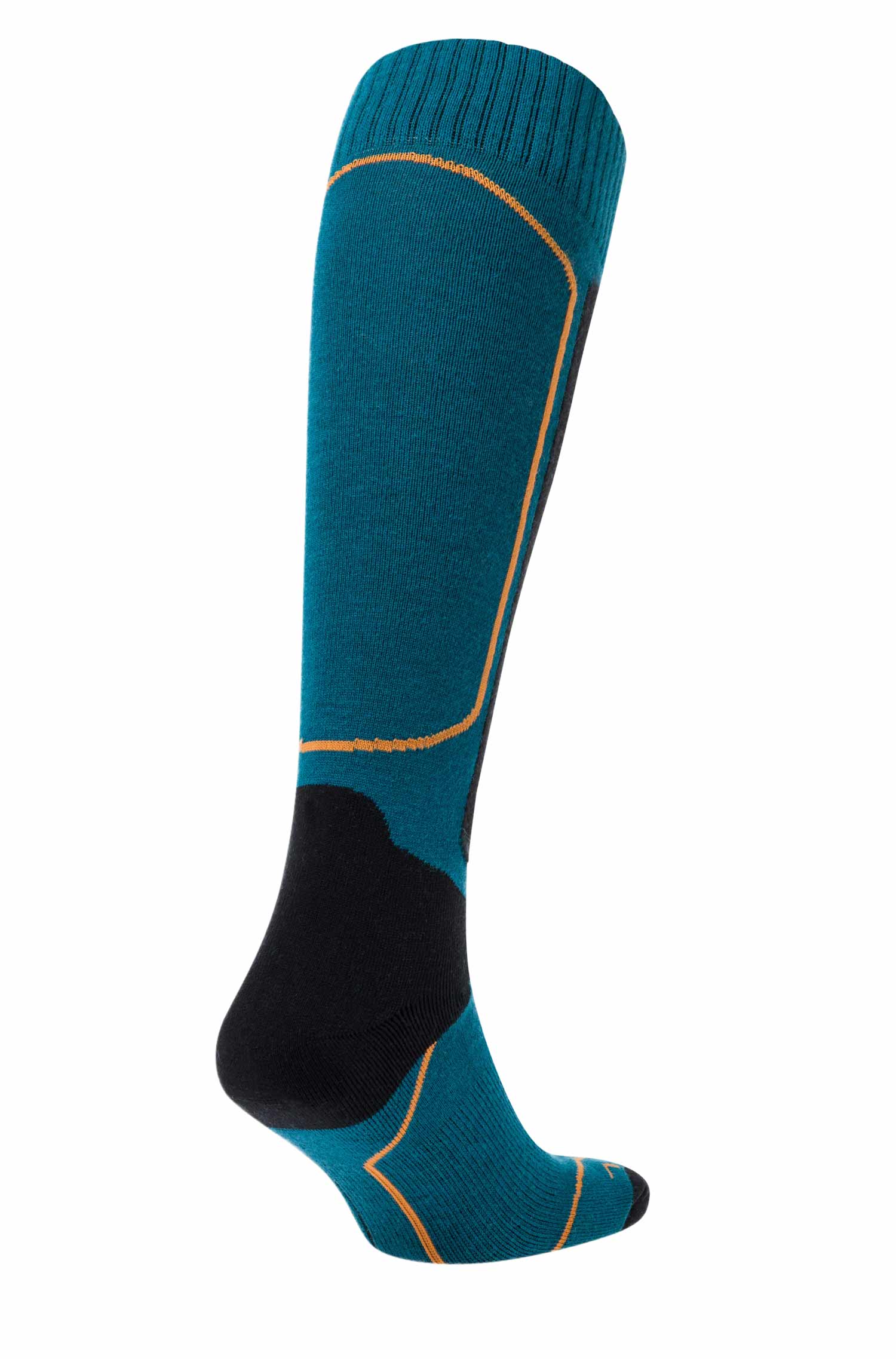 Alpaka Premium SKI- & SPORTSOCKEN aus Alpaka-Baumwoll-Mix-petrol
