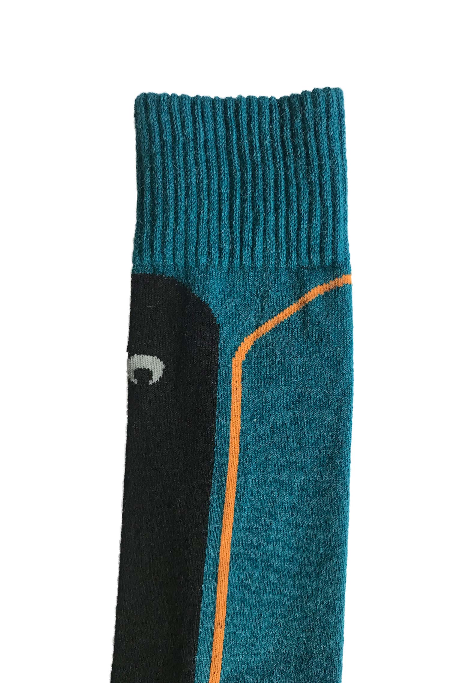 Alpaka Premium SKI- & SPORTSOCKEN 6er Pack aus Alpaka-Baumwoll-Mix-petrol