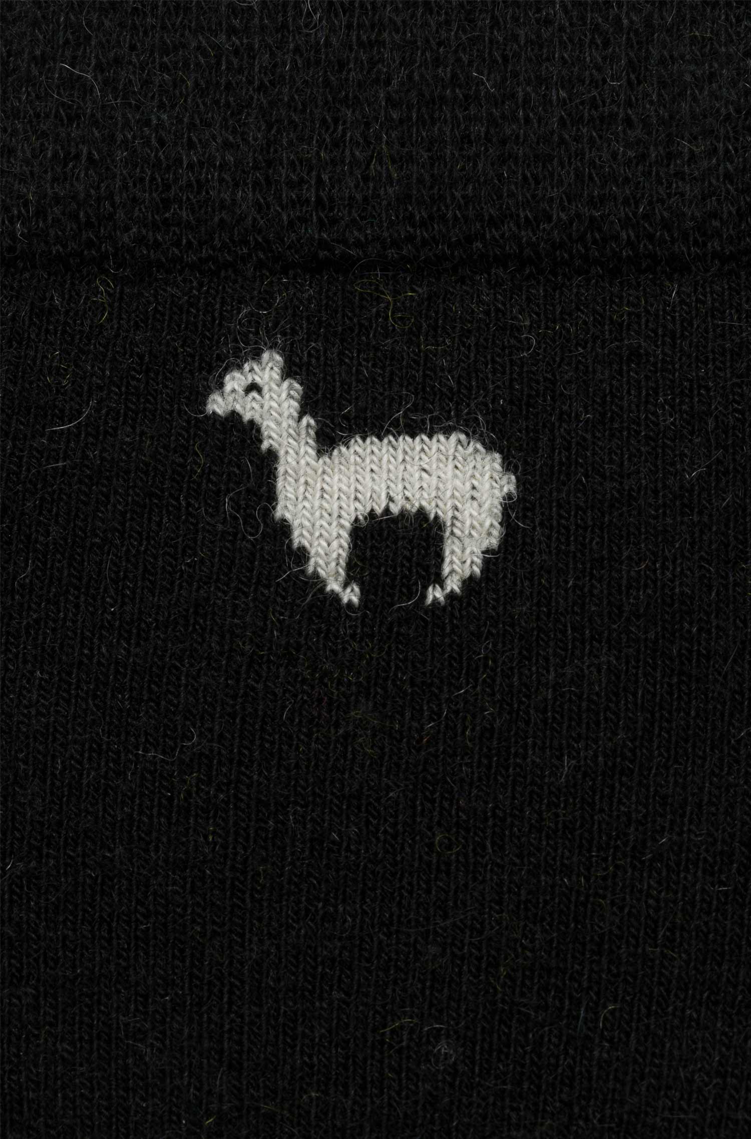 Premium SPORT SNEAKER SOCKE in Naturfaser Qualität-schwarz/grün