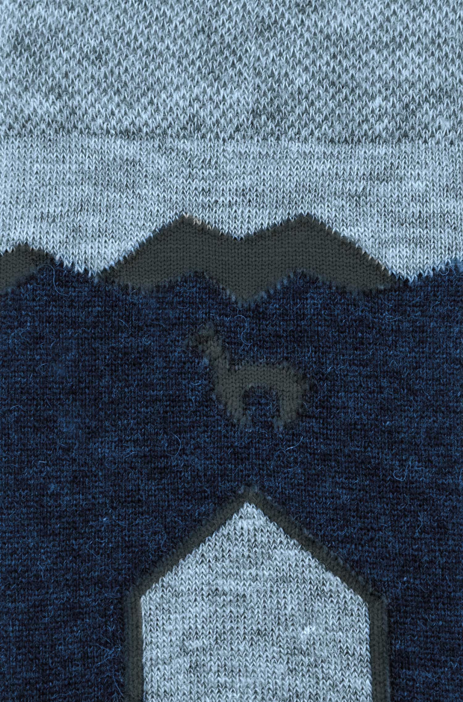 6er-Pack Premium Alpaka WANDERSOCKEN-blau/grau