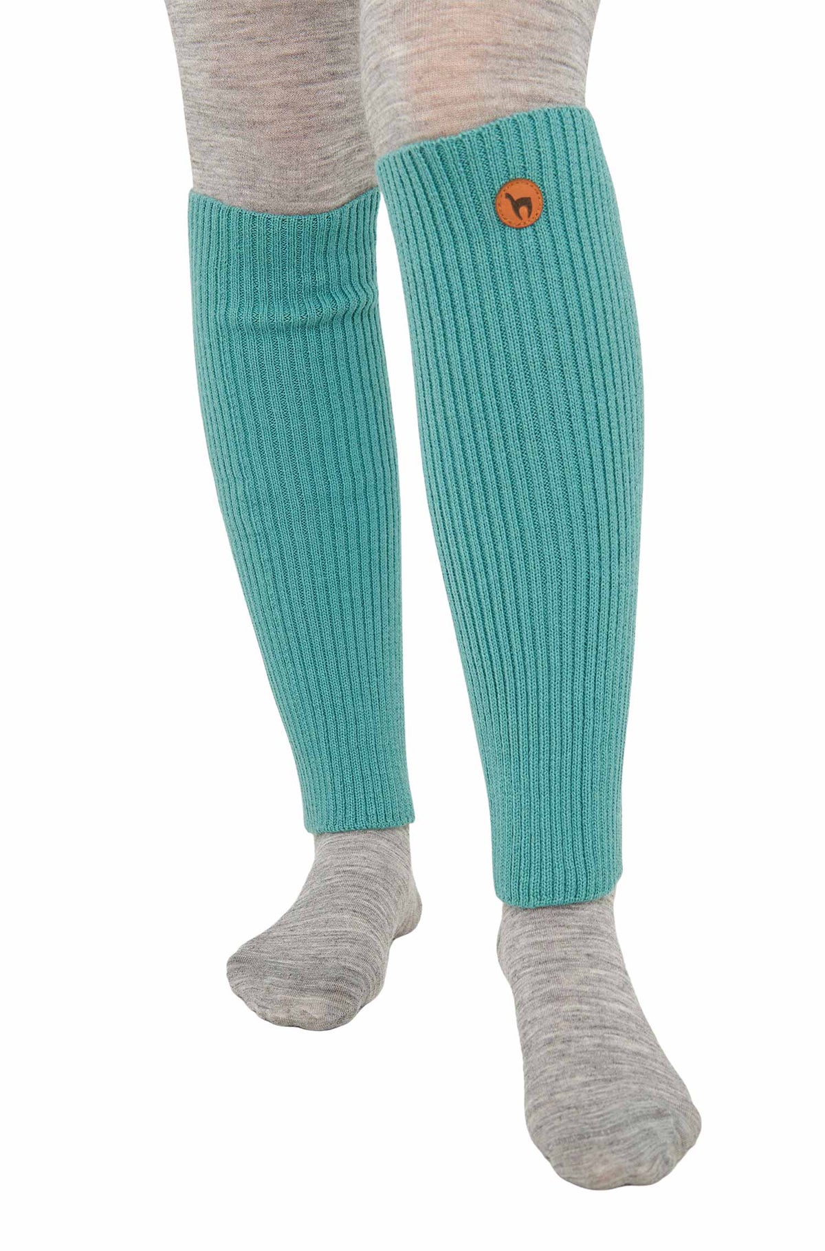 Alpaka Beinstulpen RIPP-mint