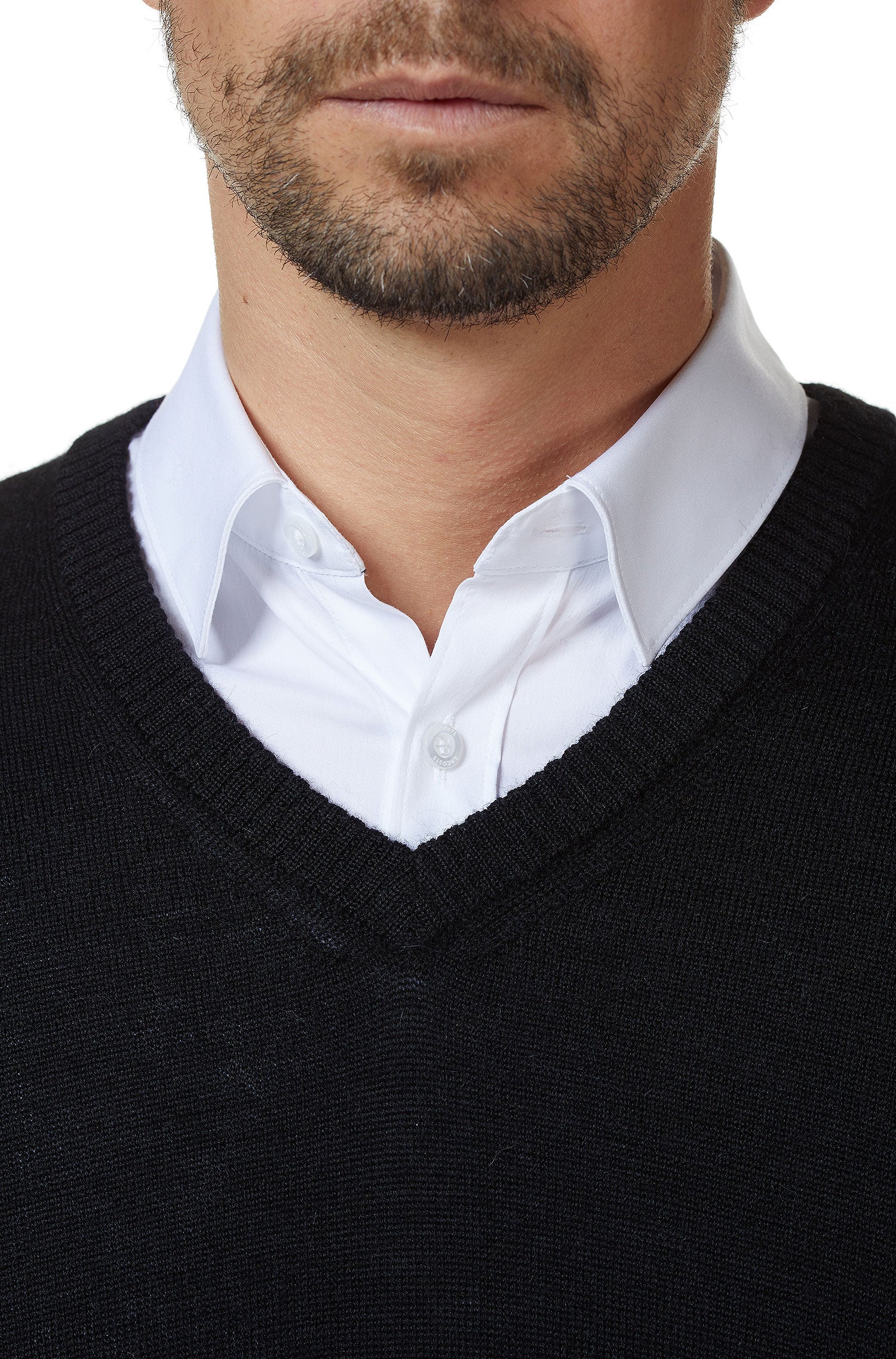 Alpaka Pullover BASIC aus 100% Baby Alpaka-schwarz