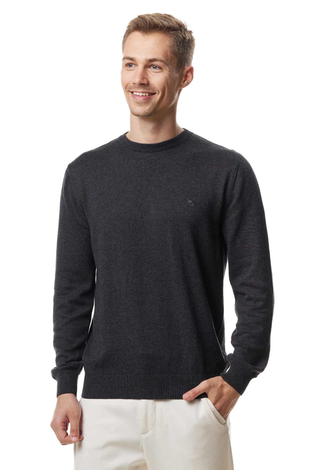 Alpaka Pullover UNI-anthrazit
