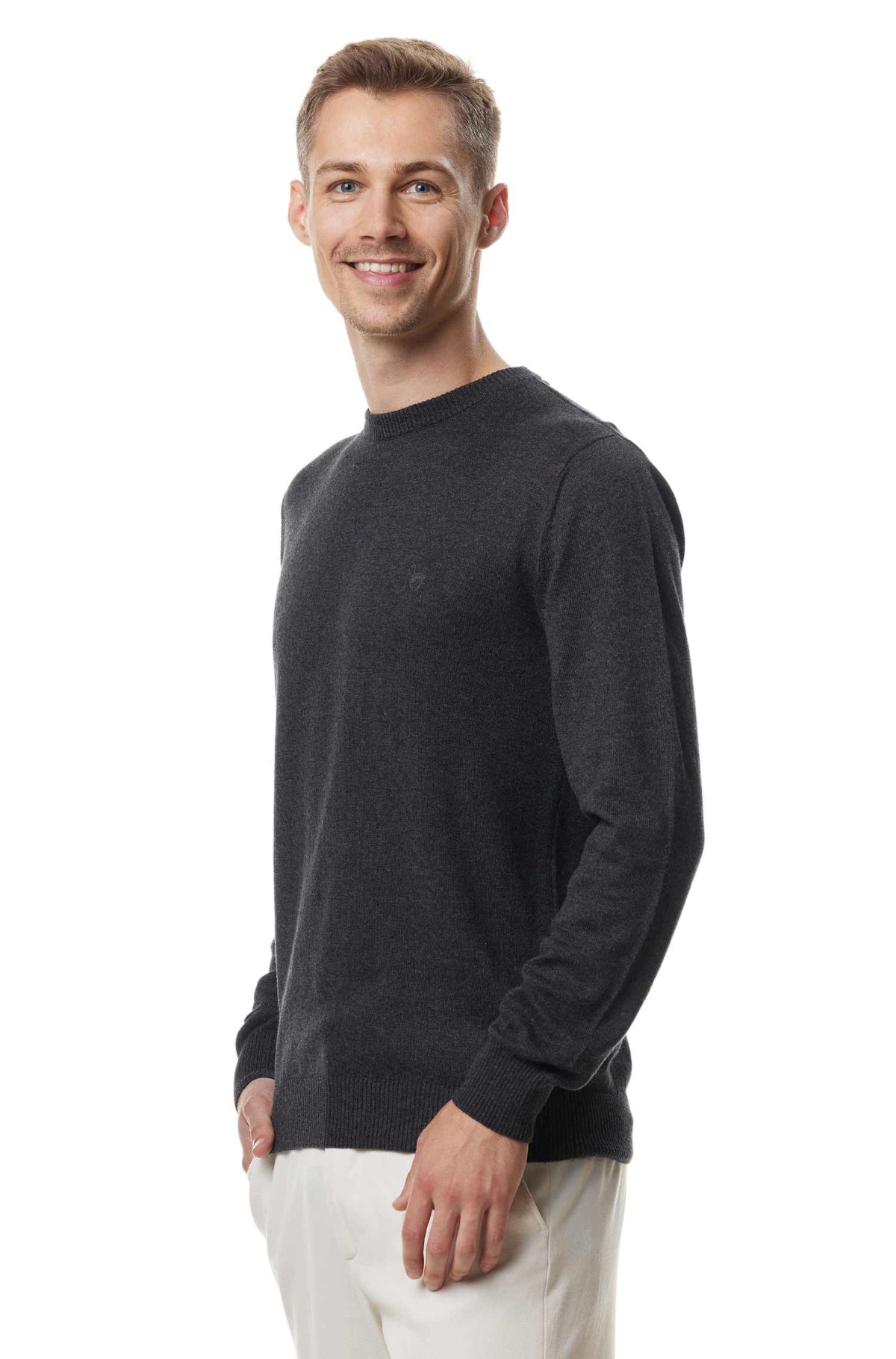 Alpaka Pullover UNI-anthrazit