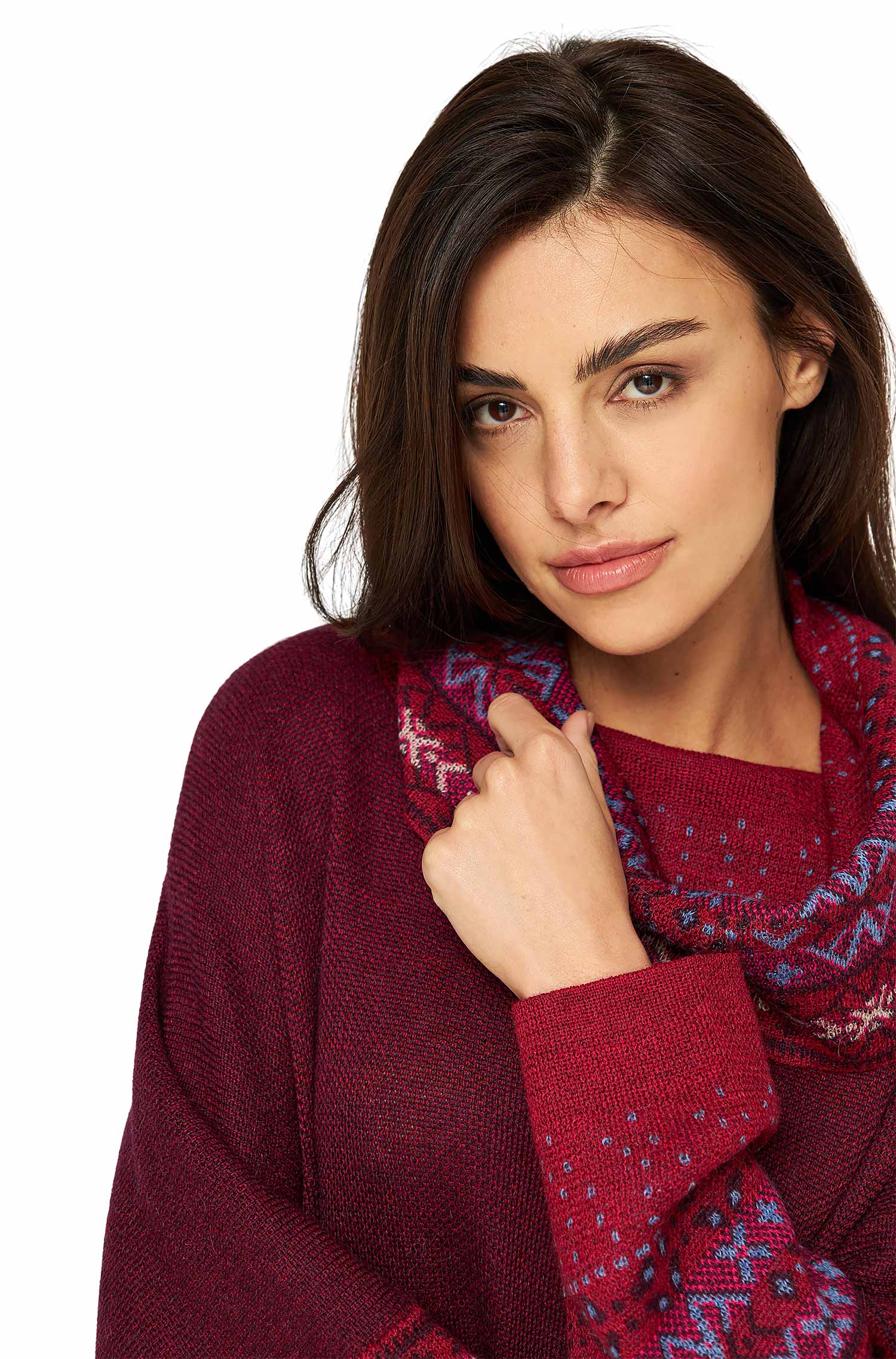 Alpaka Rollkragen-Pullover PUKA aus 100% Baby Alpaka-puka