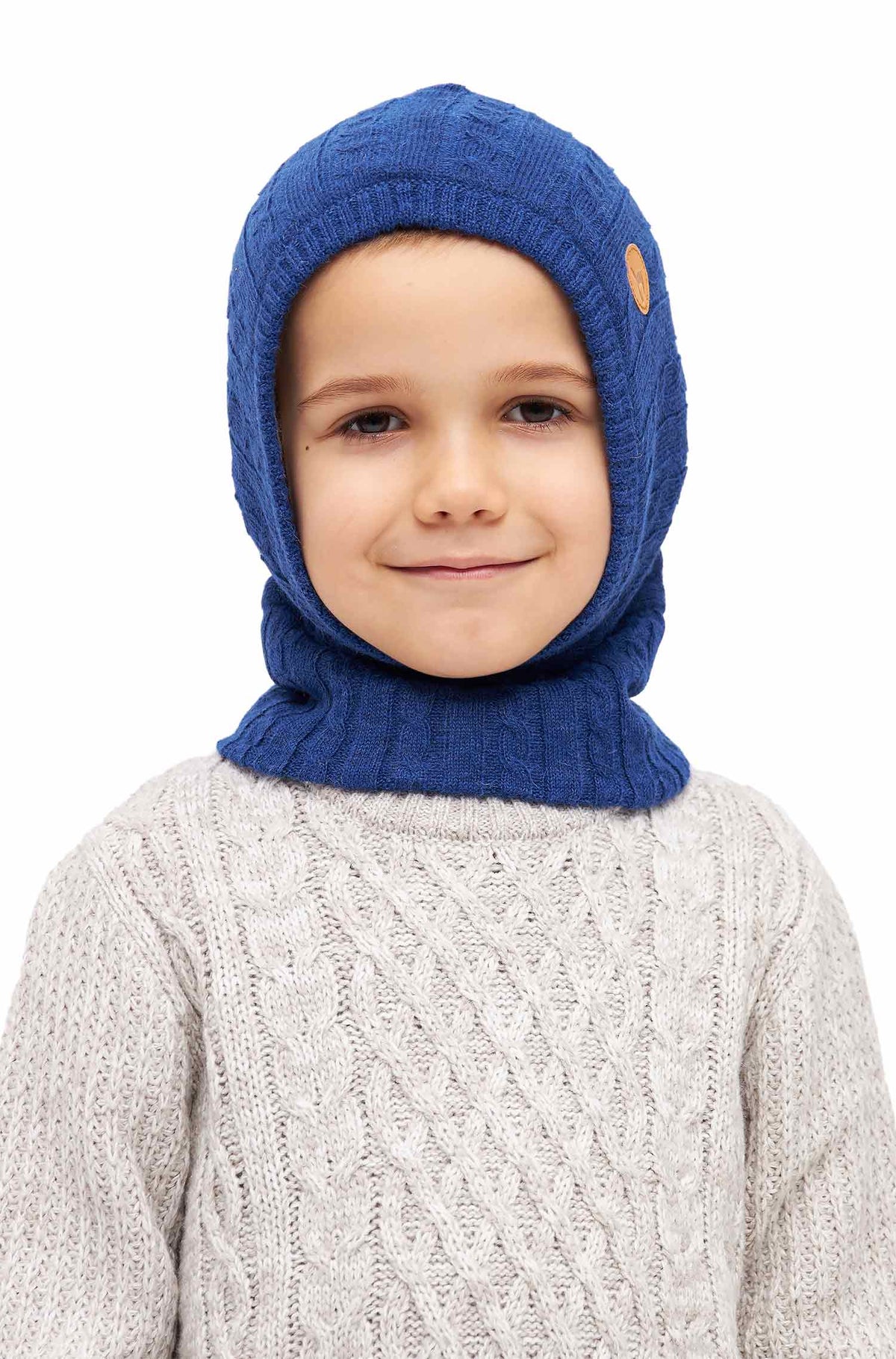 Kinder Schlupfmütze LANI-blau