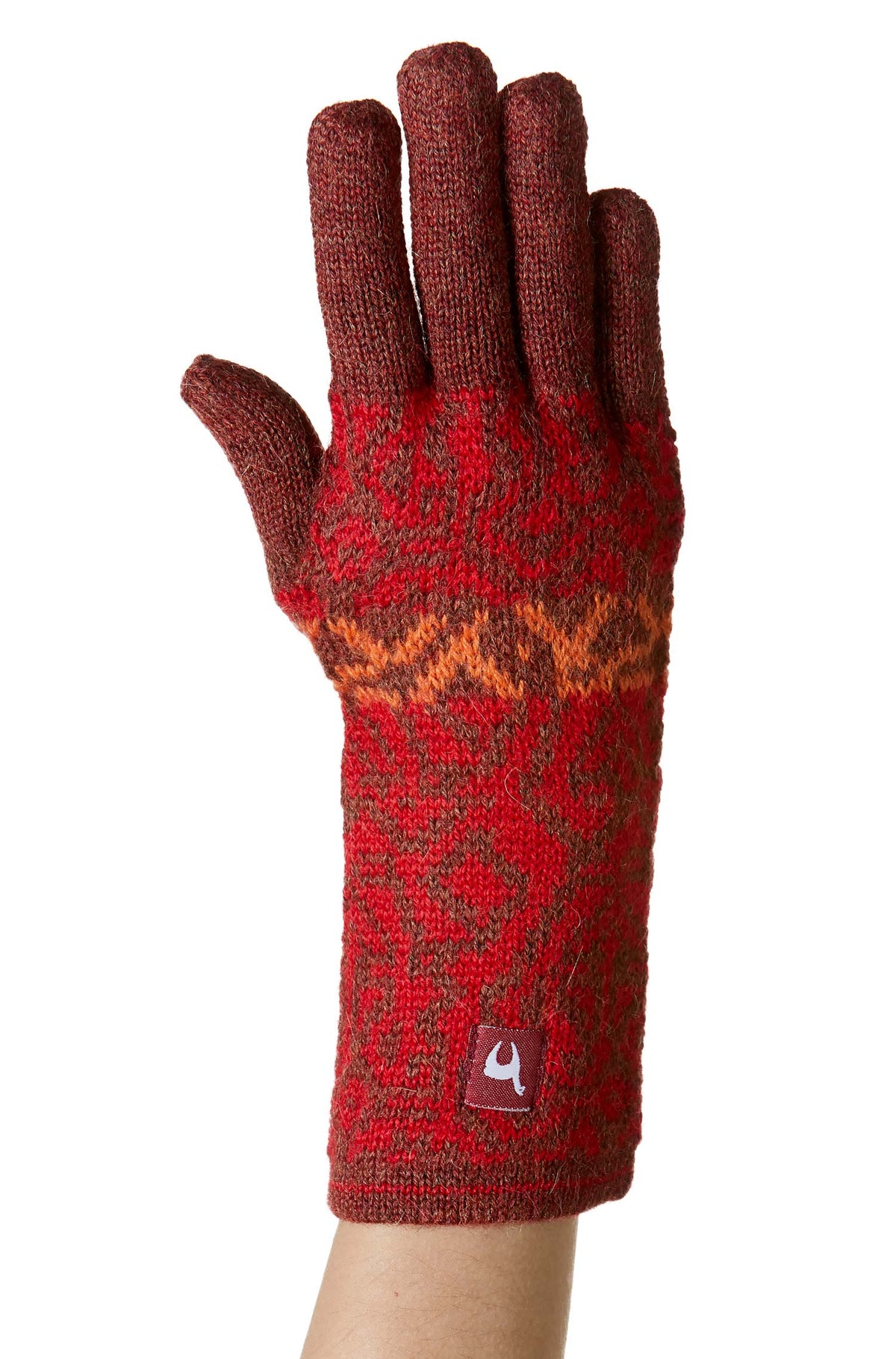 Alpaka Handschuhe CHIMU-rot