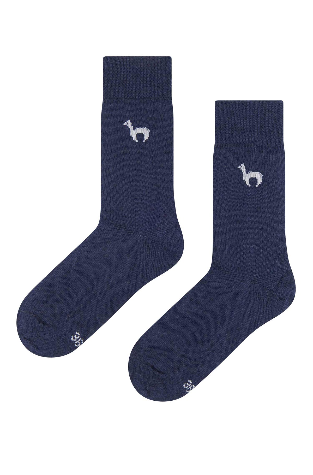 Alpaka Socken BUSINESS-blau