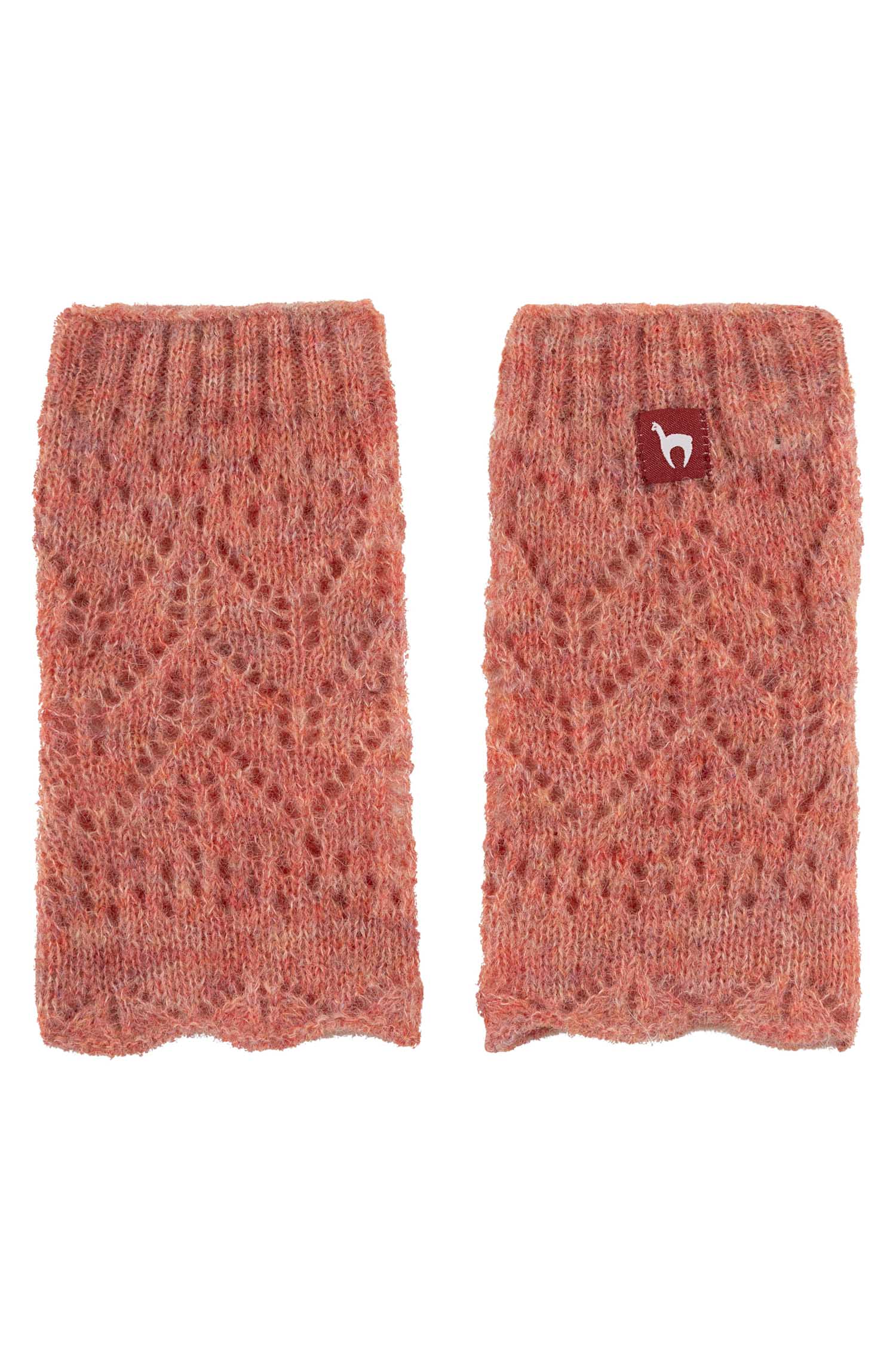 Alpaka Pulswärmer HADIA aus 55% Baby Alpaka & 26% Merino-rosa