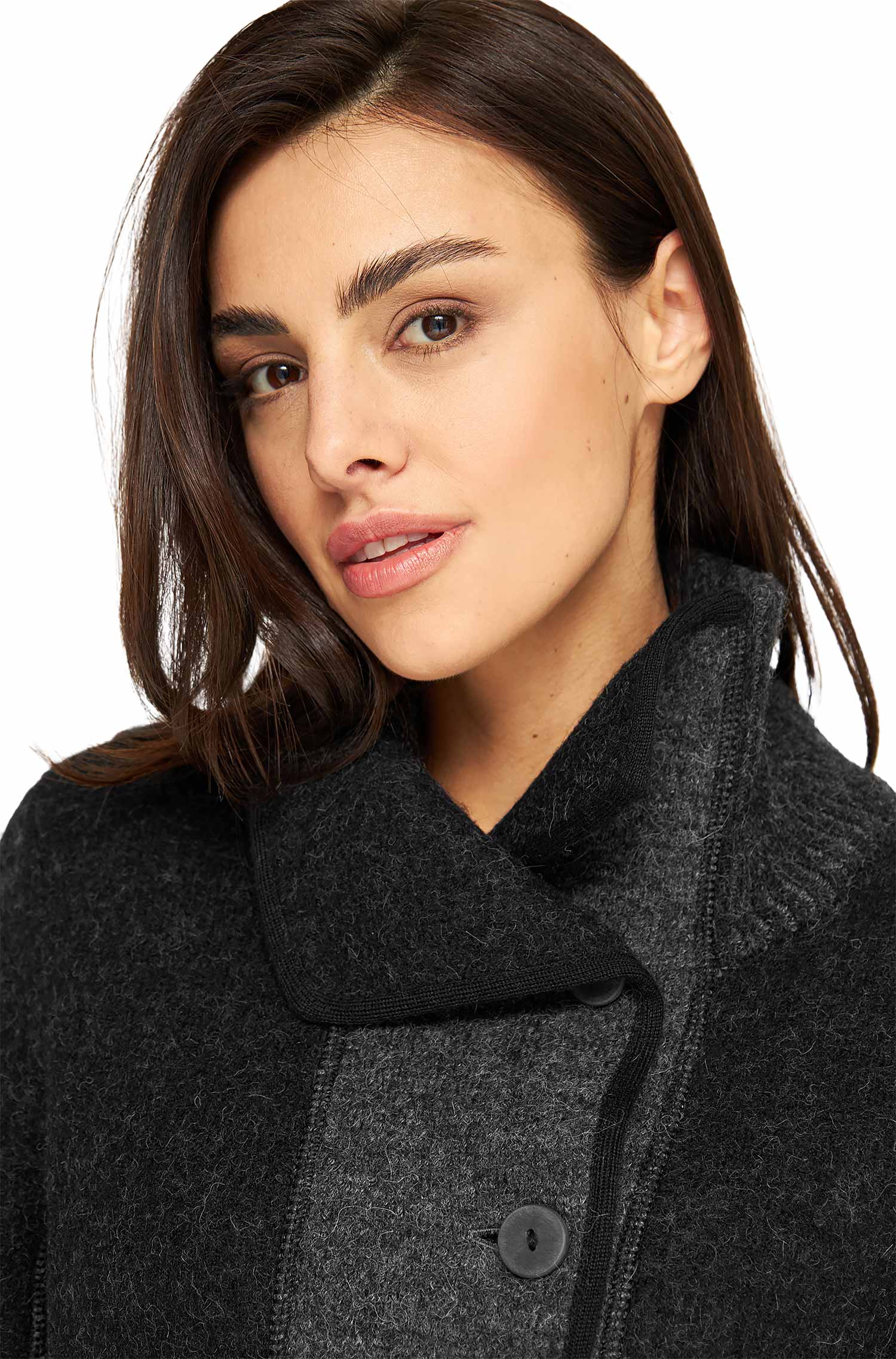 Alpaka Jacke GORKY-anthrazit