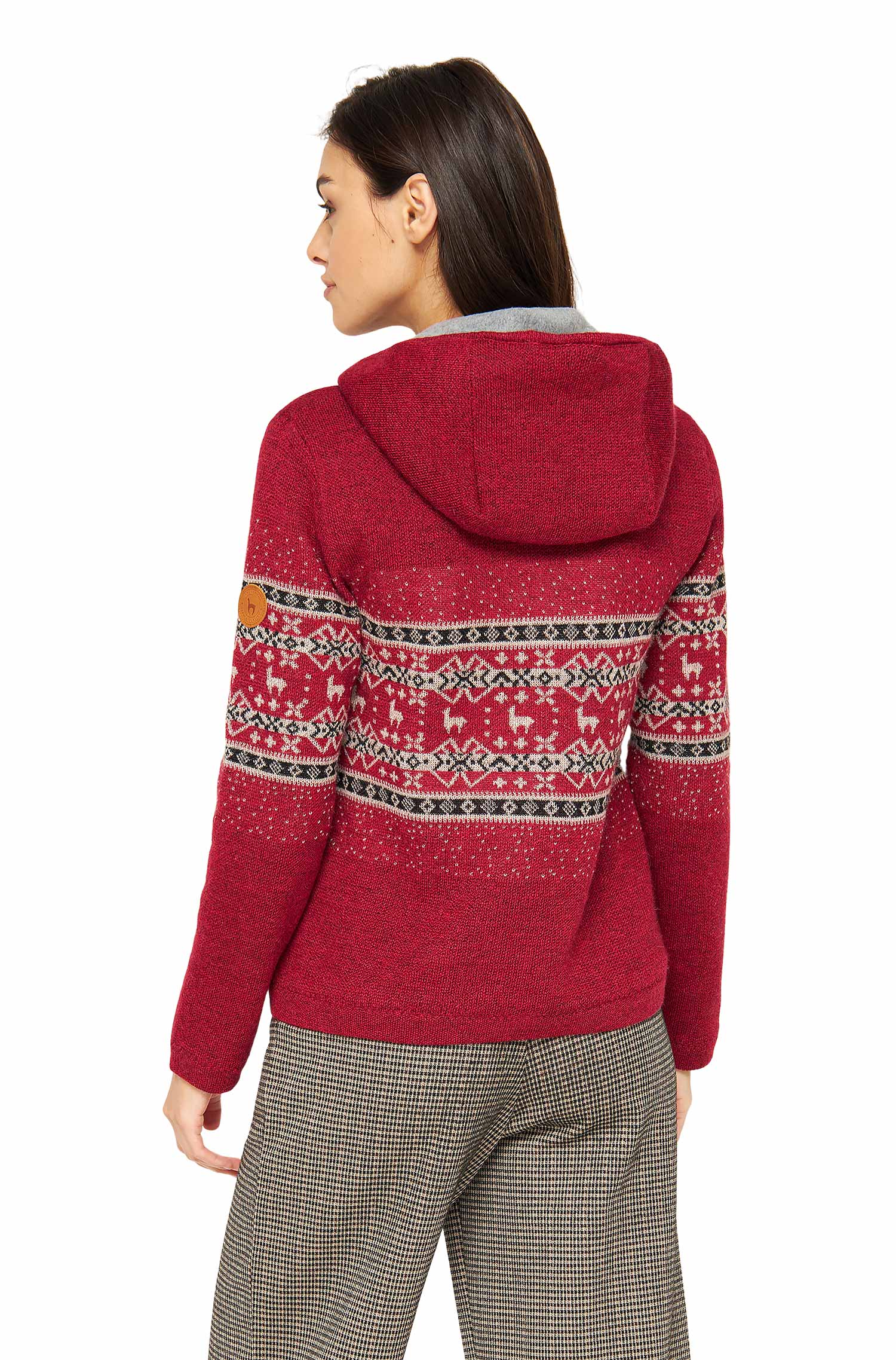 Alpaka Strickjacke NEVADO | gefüttert-nevado