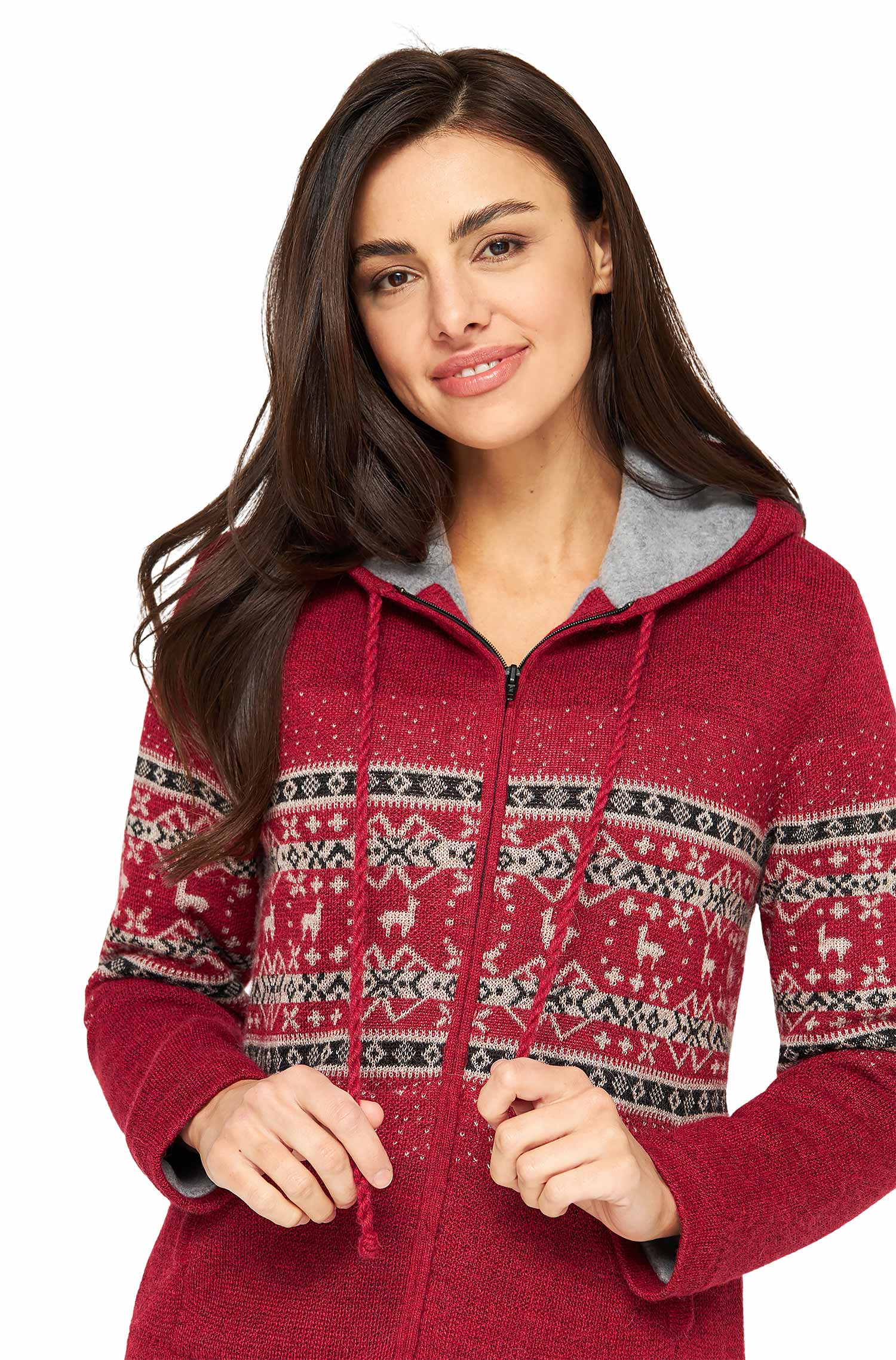 Alpaka Strickjacke NEVADO | gefüttert-nevado