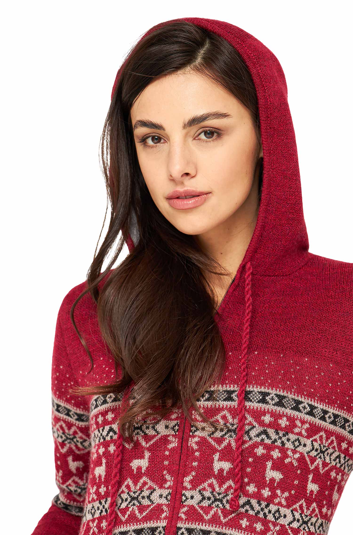 Alpaka Strickjacke NEVADO | gefüttert-nevado
