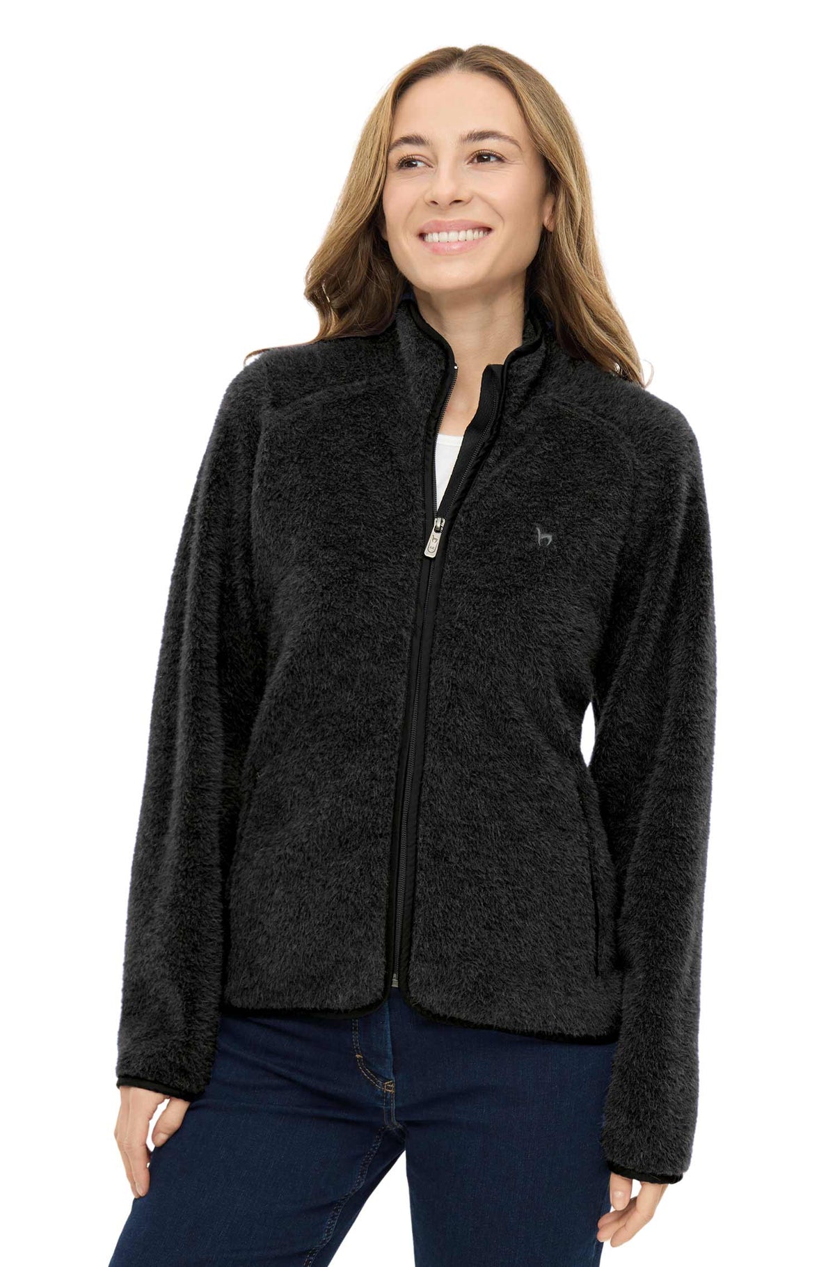 Alpaka Sportjacke MUNAY-schwarz