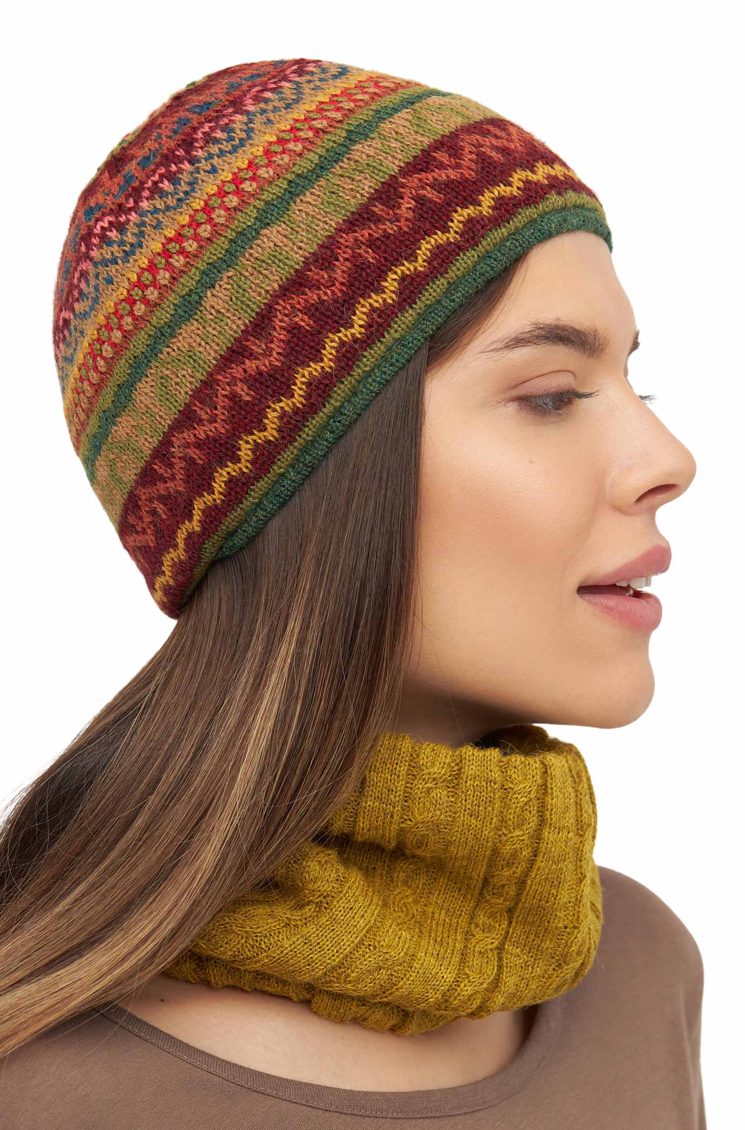 Alpaka Mütze LUNA | gefüttert-luna