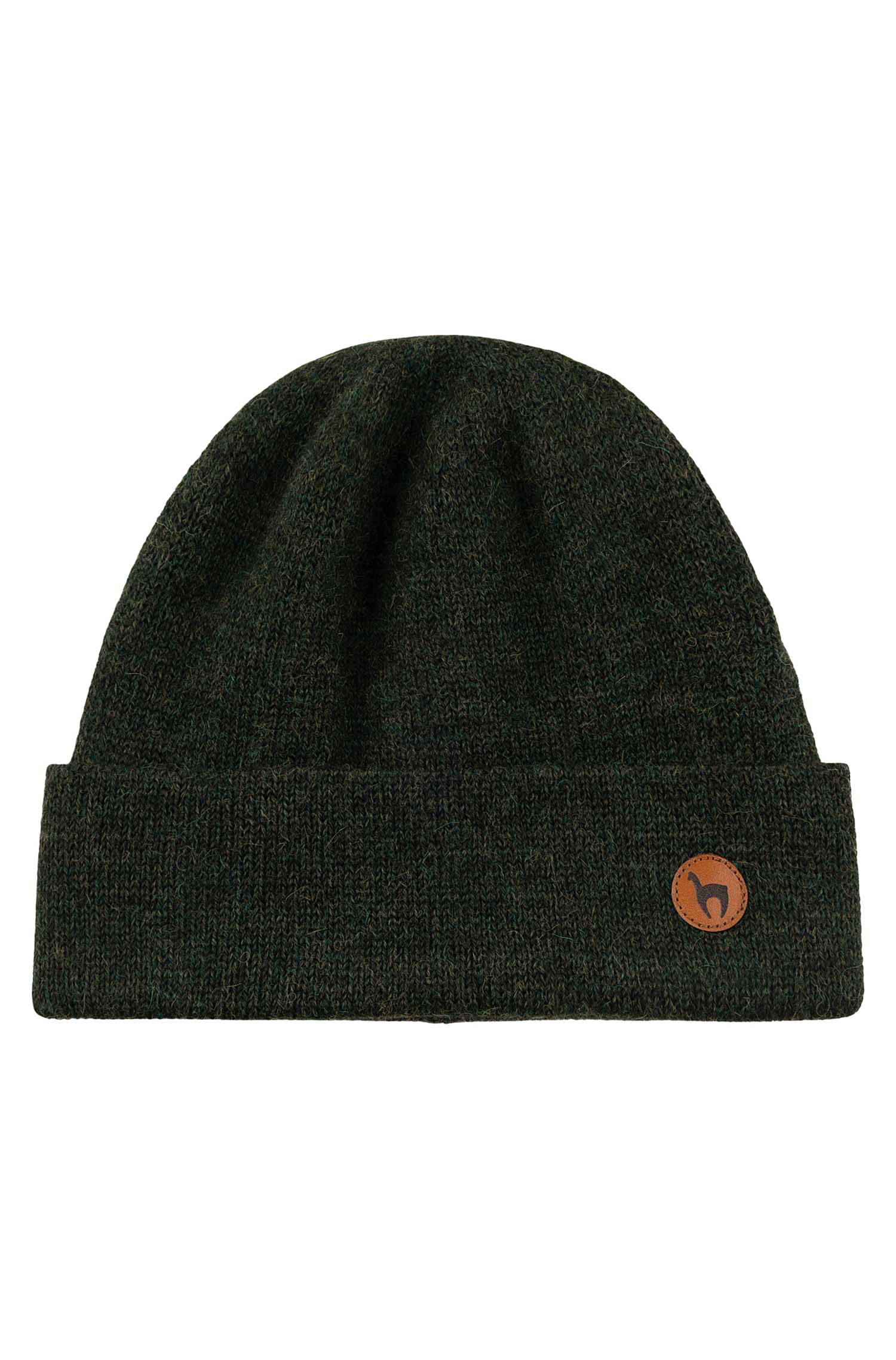 Alpaka Mütze BARK-tannengrün