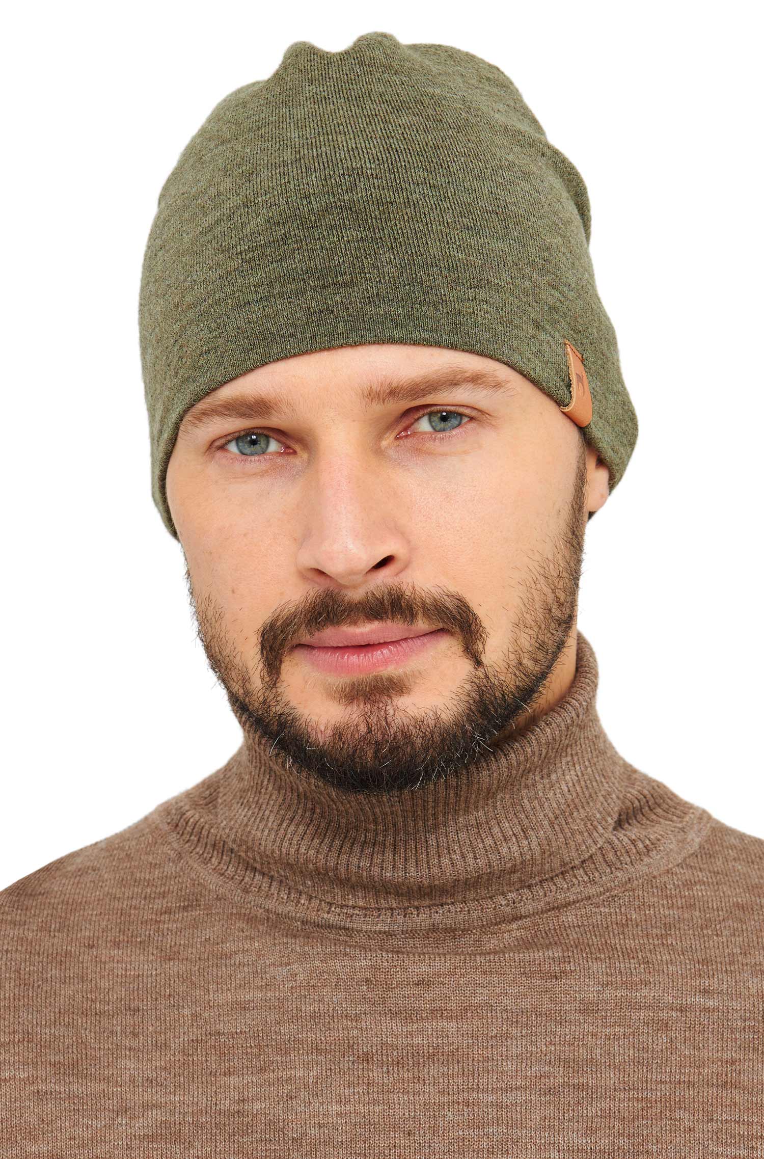 Alpaka Mütze ROYAL ALPACA SPORT-khaki