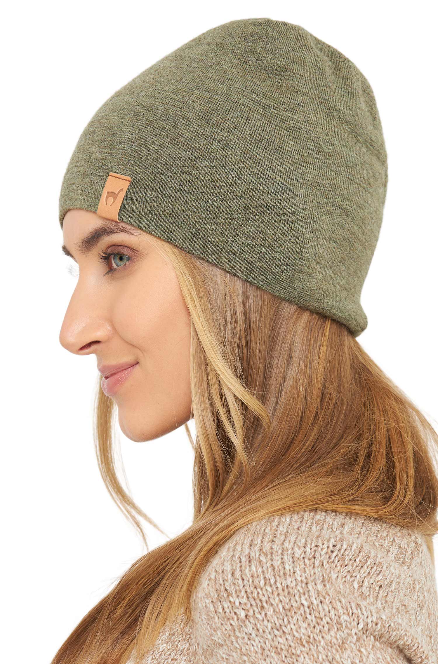 Alpaka Mütze ROYAL ALPACA SPORT-khaki