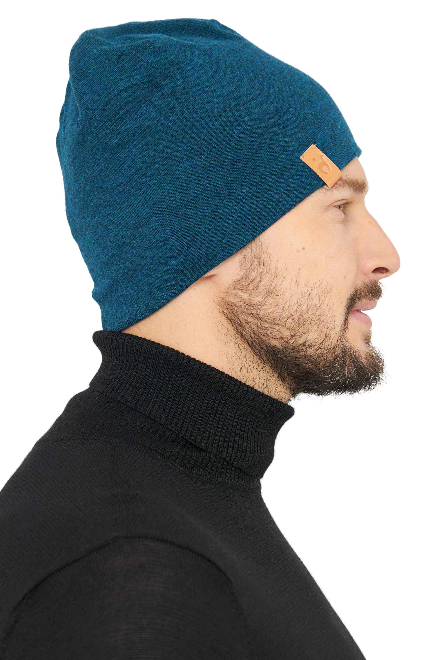 Alpaka Mütze ROYAL ALPACA SPORT-petrol
