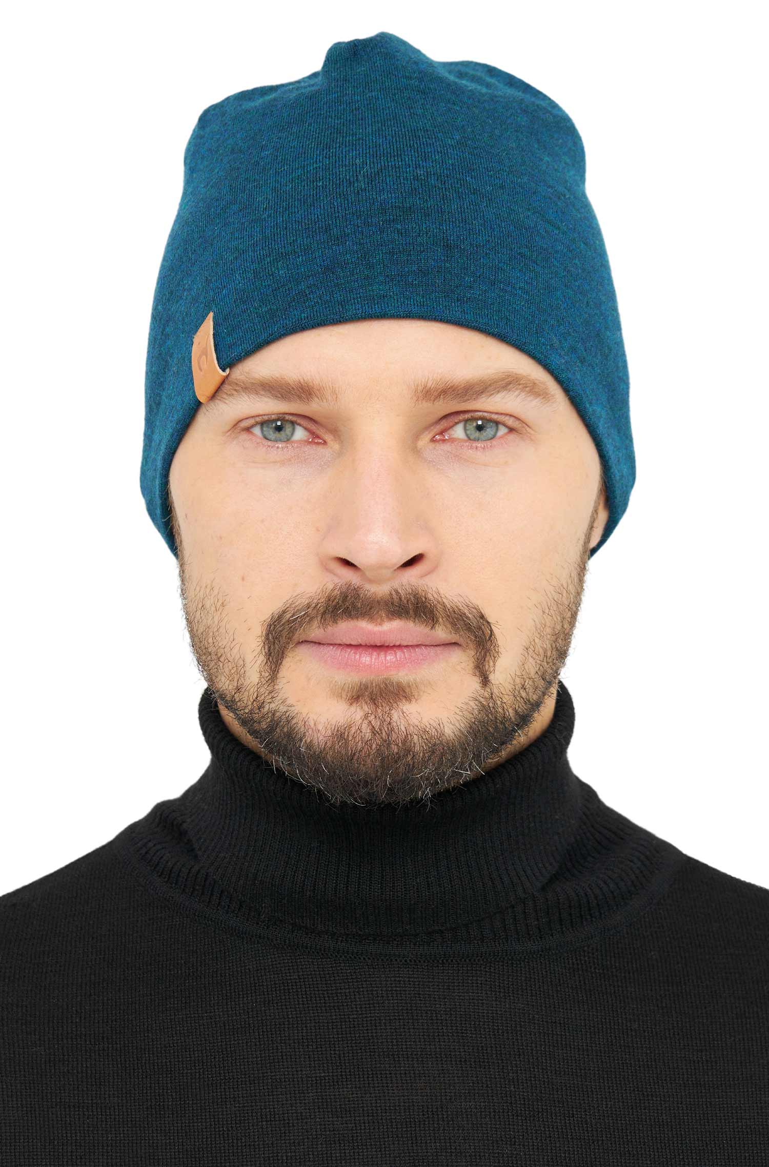 Alpaka Mütze ROYAL ALPACA SPORT-petrol