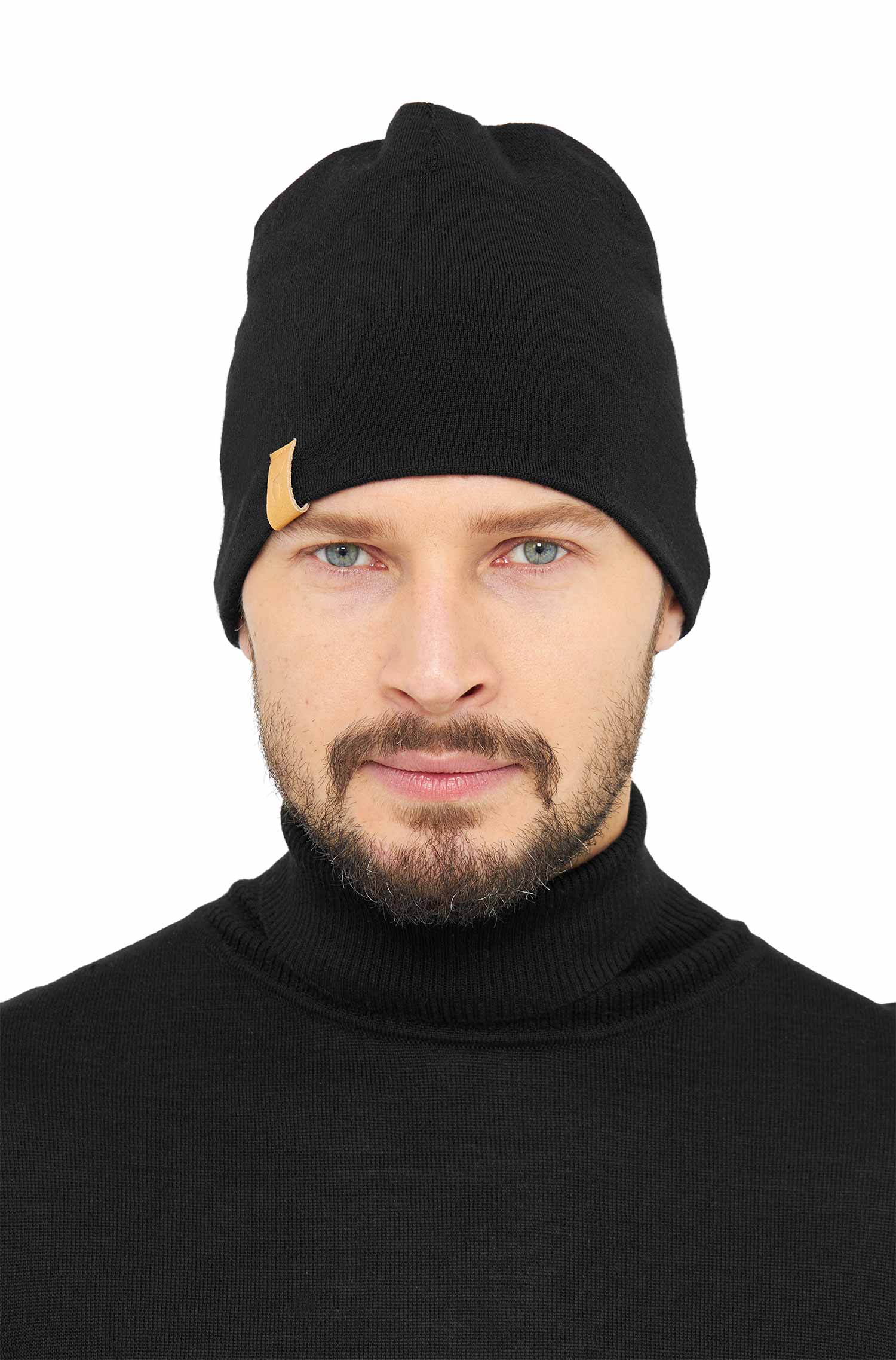 Alpaka Mütze ROYAL ALPACA SPORT-schwarz