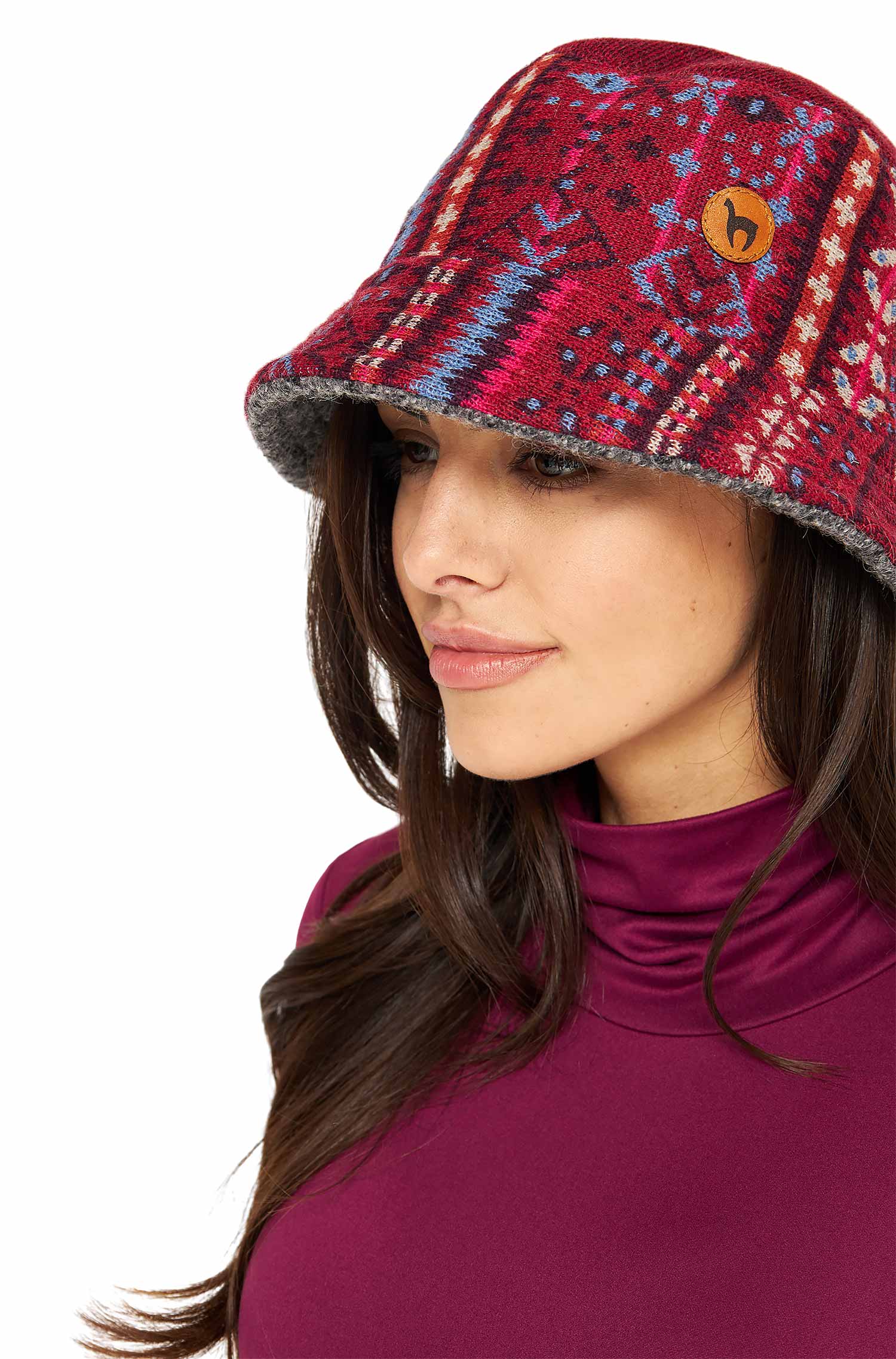 Alpaka Bucket Hat PUKA wendbar-puka