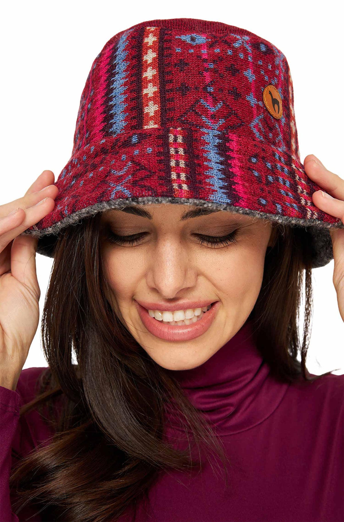 Alpaka Bucket Hat PUKA wendbar-puka